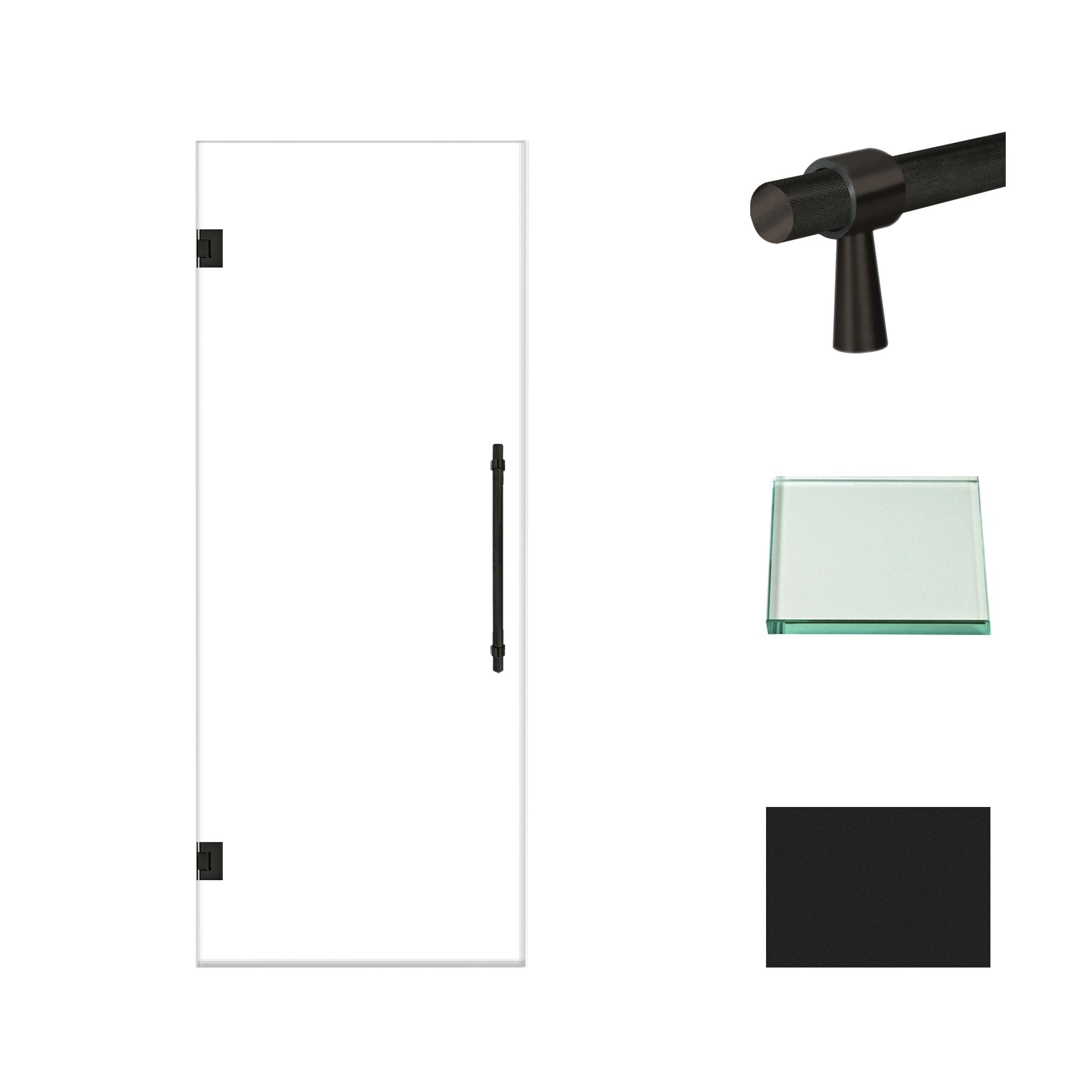 Transolid EHTA307610C-BK-MB Shower-Doors - View #2