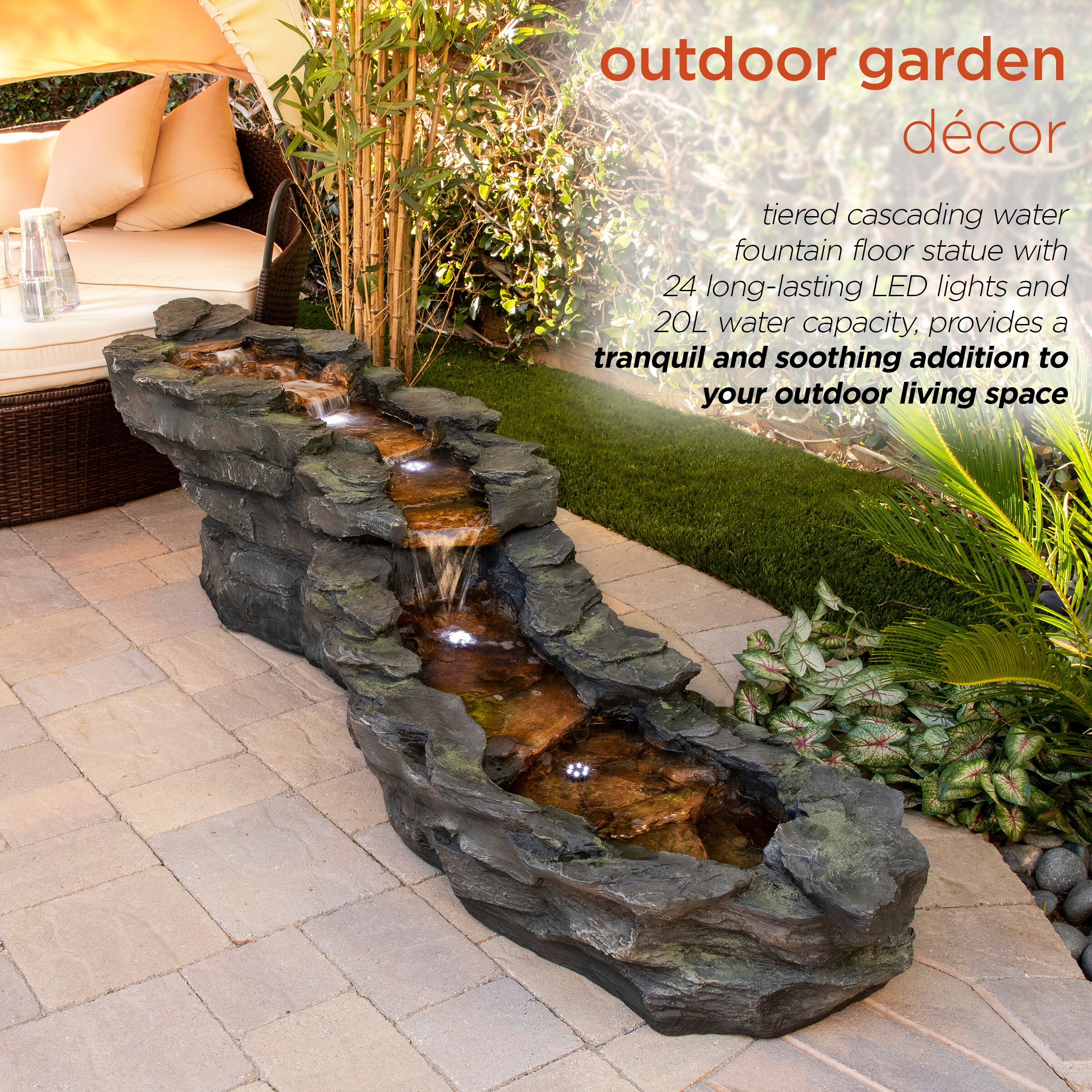 Alpine Corporation TZL240 fountains - View #6