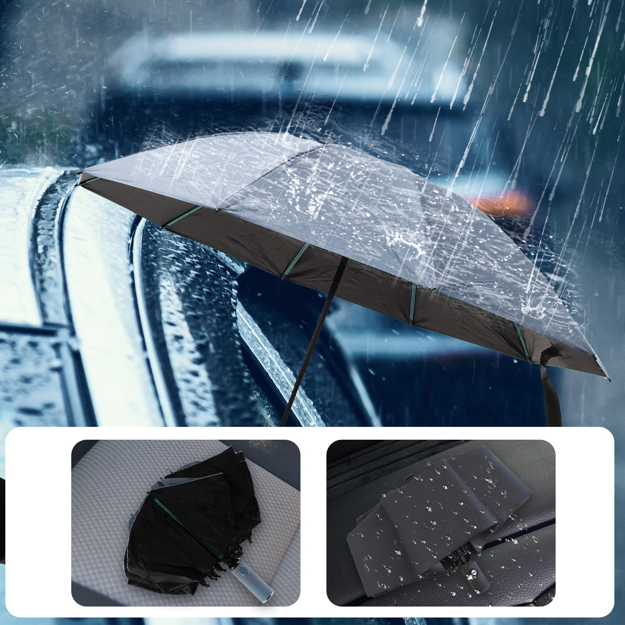 Unique Bargains S26010903UX2115 Umbrellas-3 - View #3