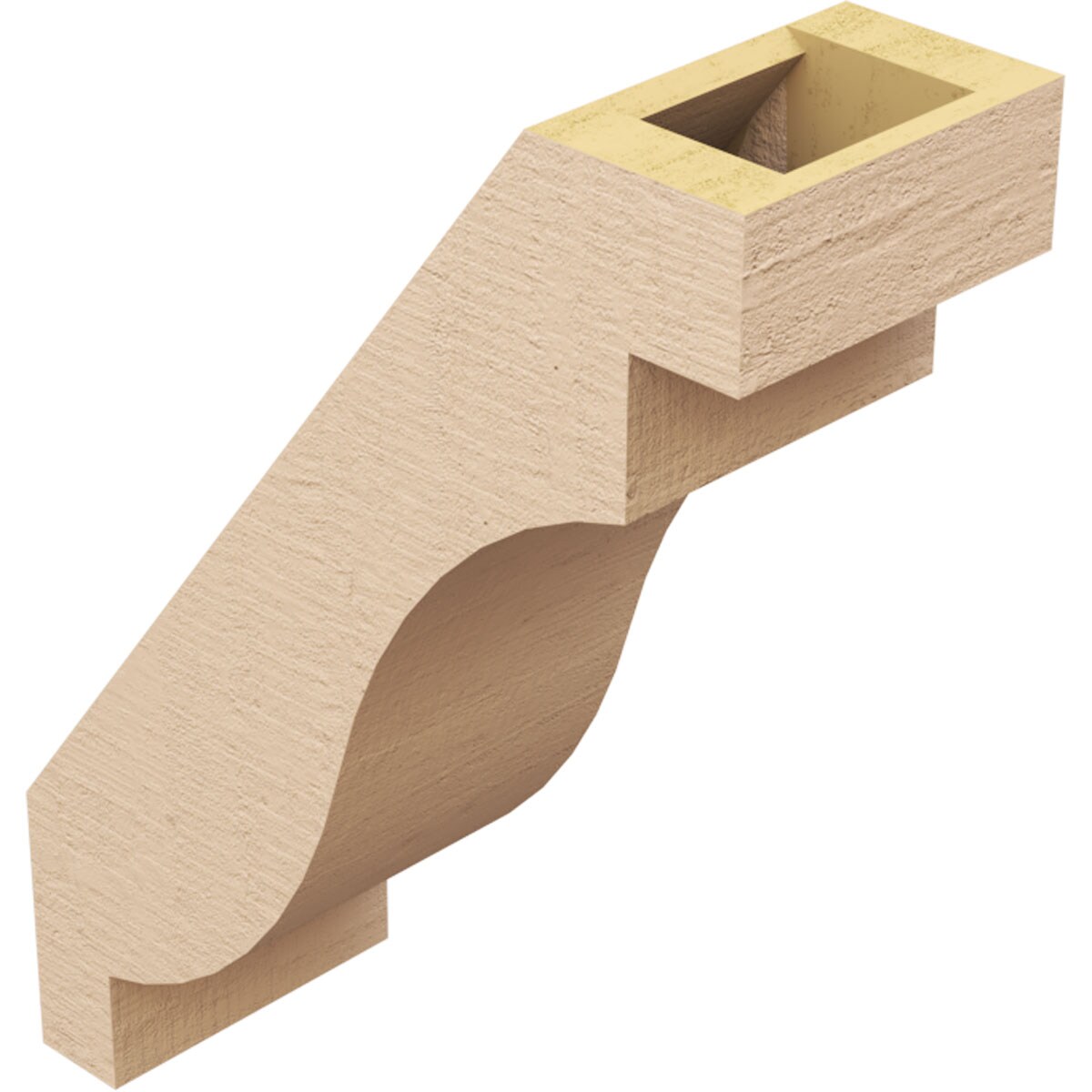 Ekena Millwork BRCUR05X12X16CHGRCPR braces - View #6