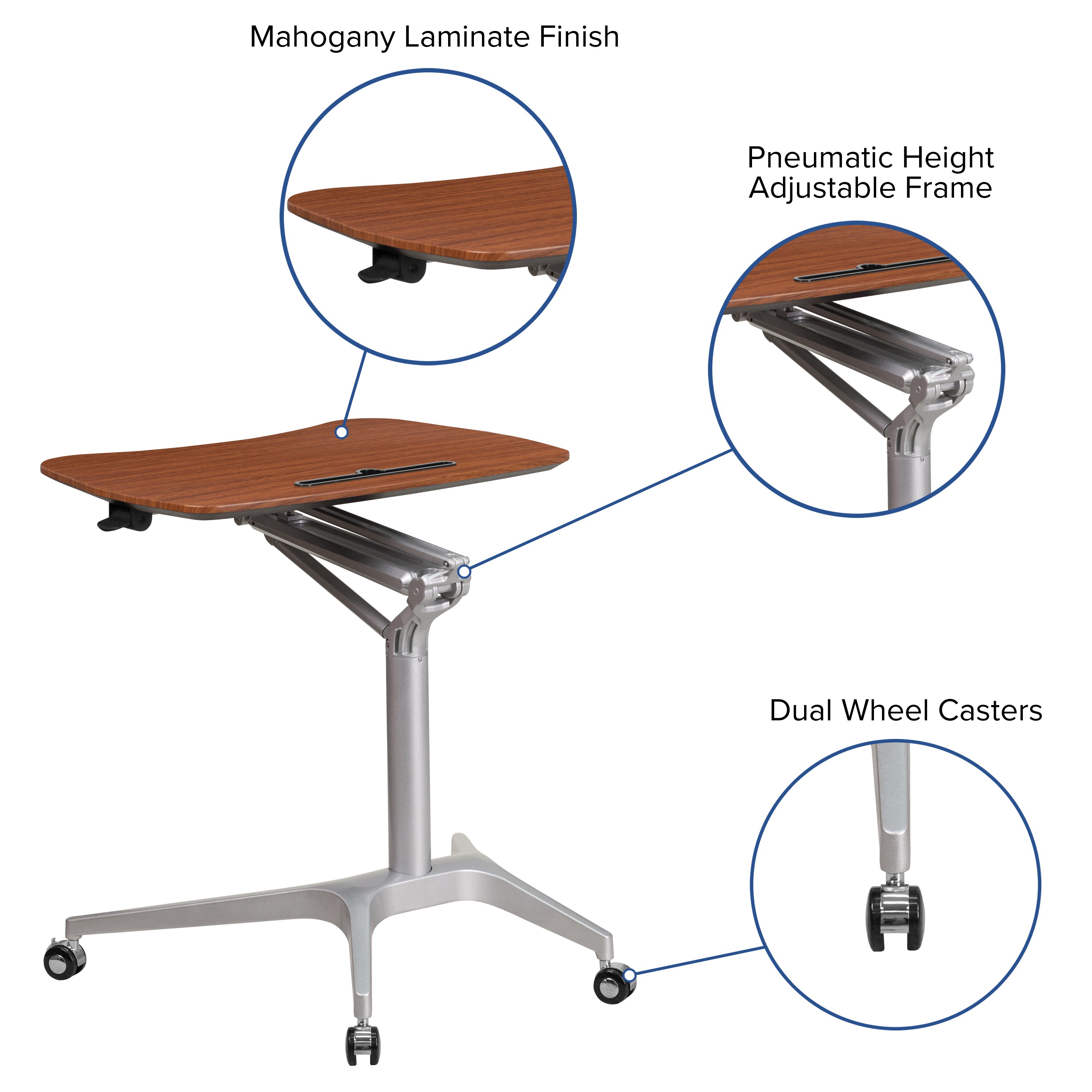 Flash Furniture 889142047018 desks - View #9
