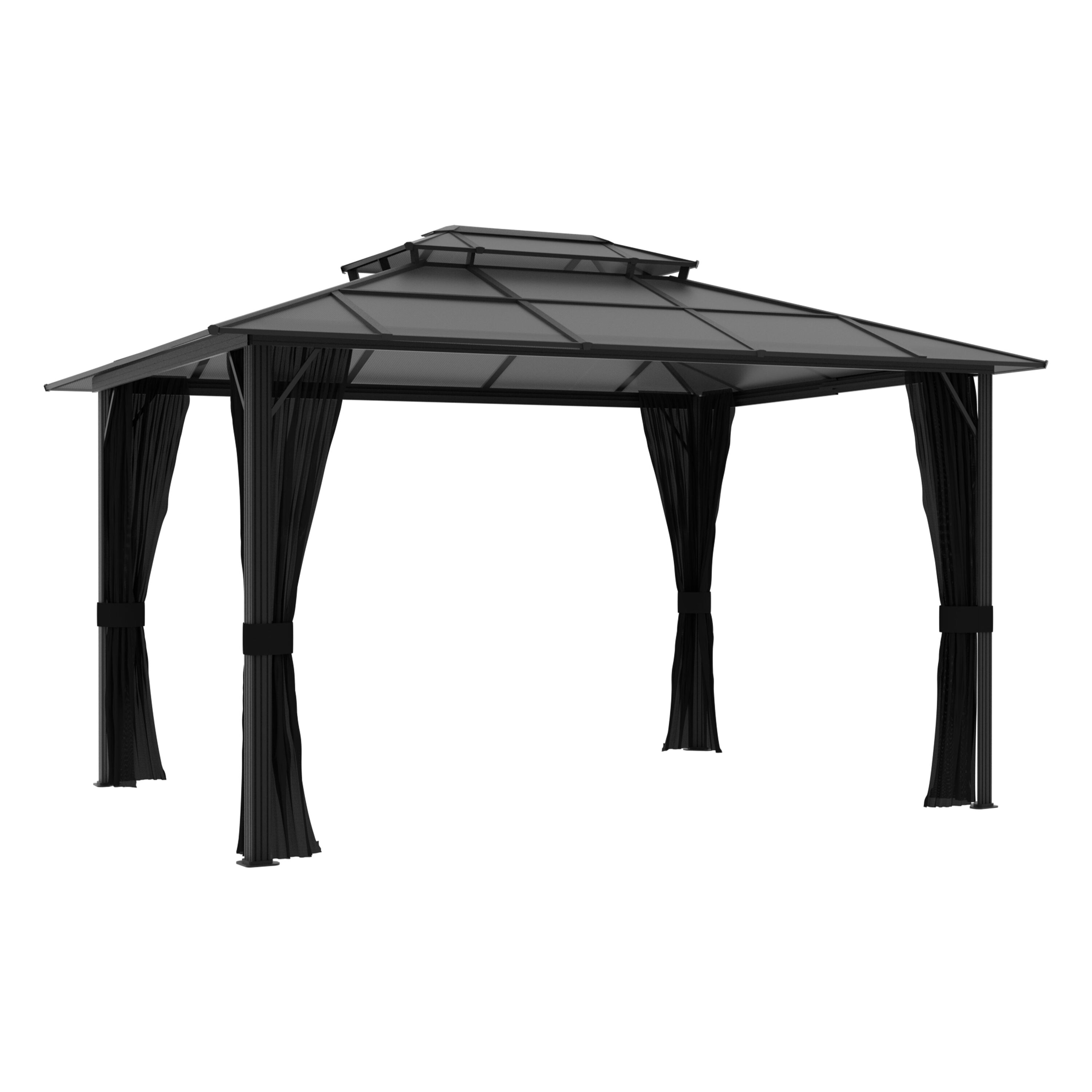 VEIKOUS PG0201-19 Wood-Resin-Gazebos - View #9