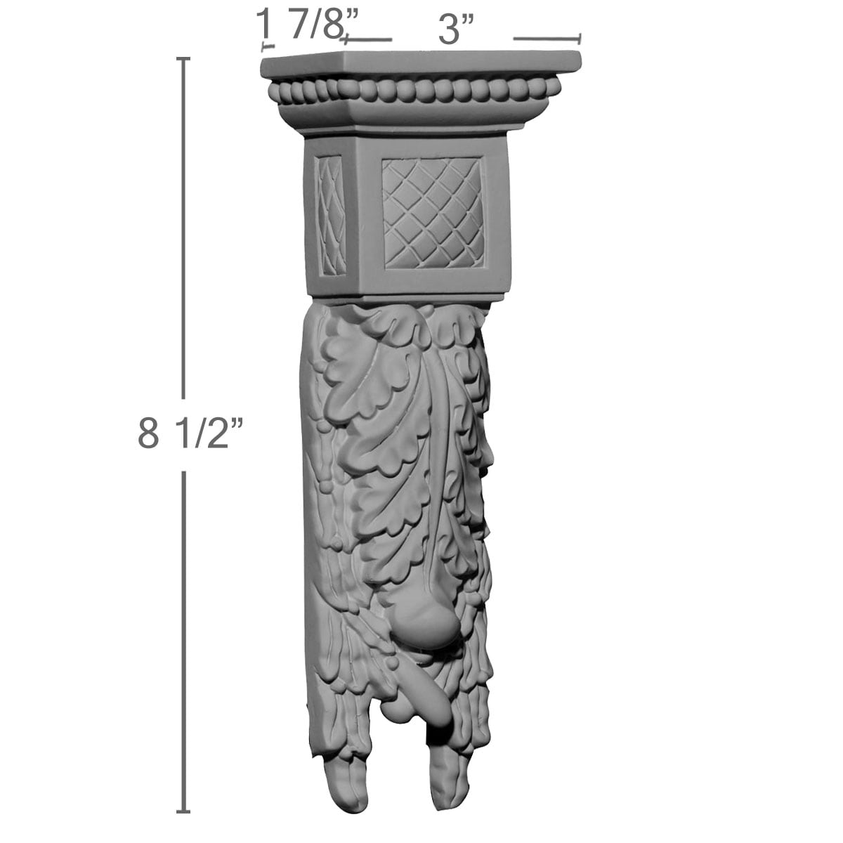 Ekena Millwork COR03X01X08HA corbels - View #2