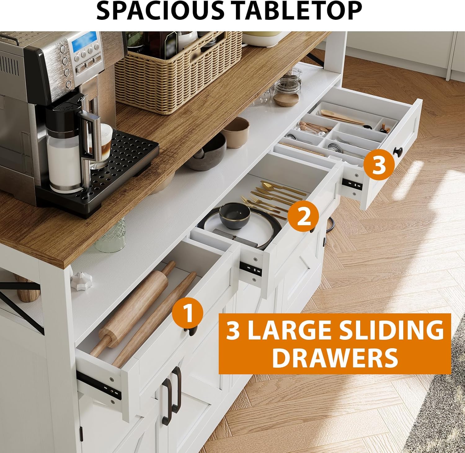 IdealHouse WEHHZ-H4722TXWW11P Cabinets-Kitchen - View #3