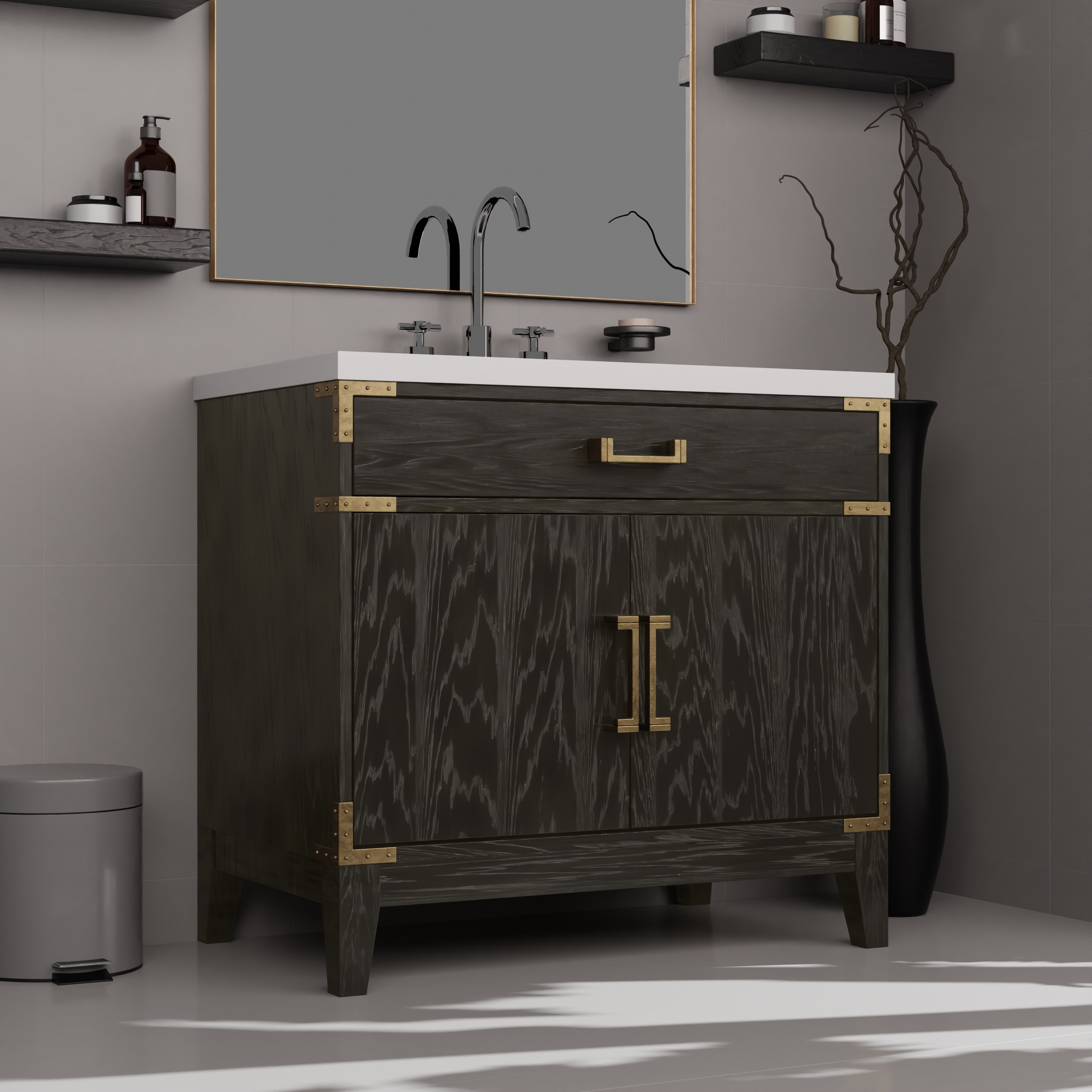 Lexora LVW36SJ300 Bath-Vanity-Combo - View #11