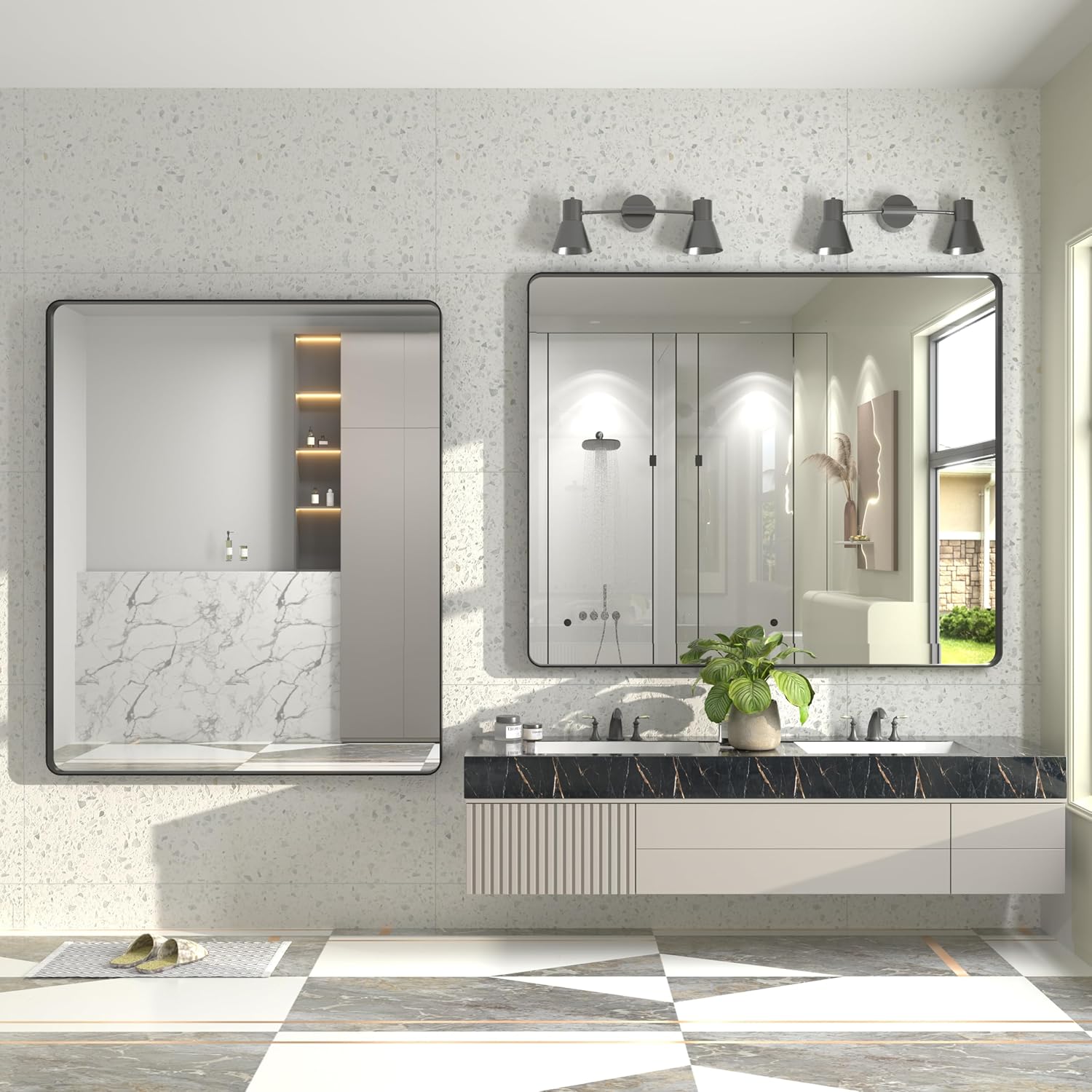 LOAAO B120100 Framed-Bath-Mirrors - View #5