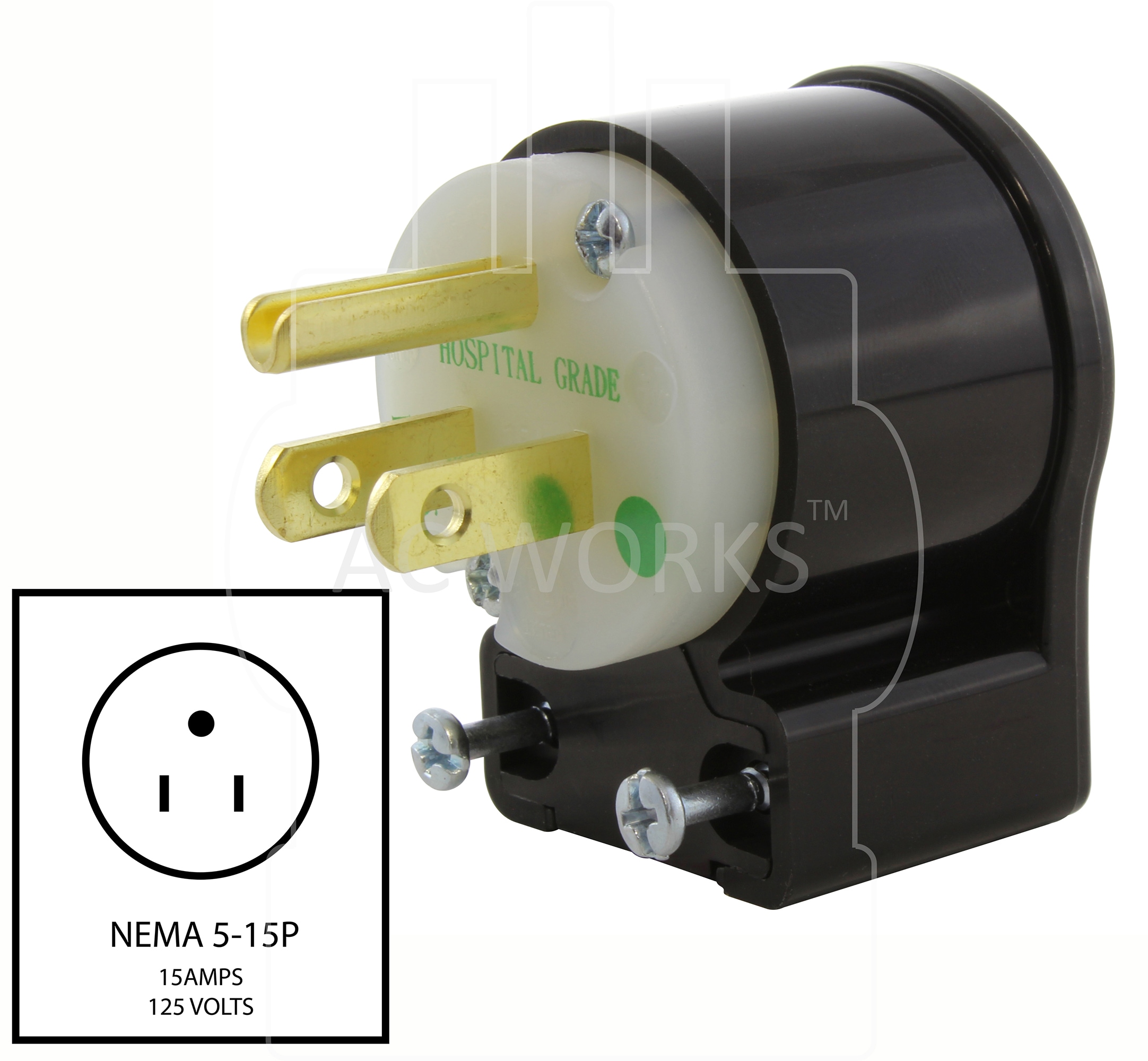 AC WORKS ASEMD515P Electrical-Plugs-Connectors - View #2