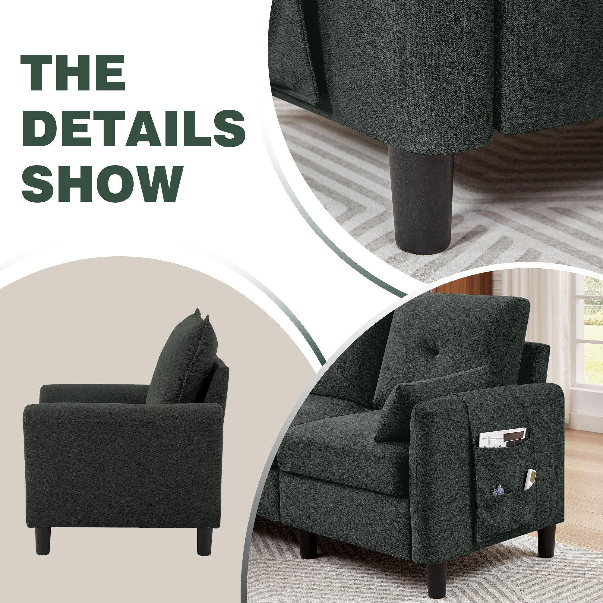 Jarenie YMX0223BK Living-Room-Sets - View #5