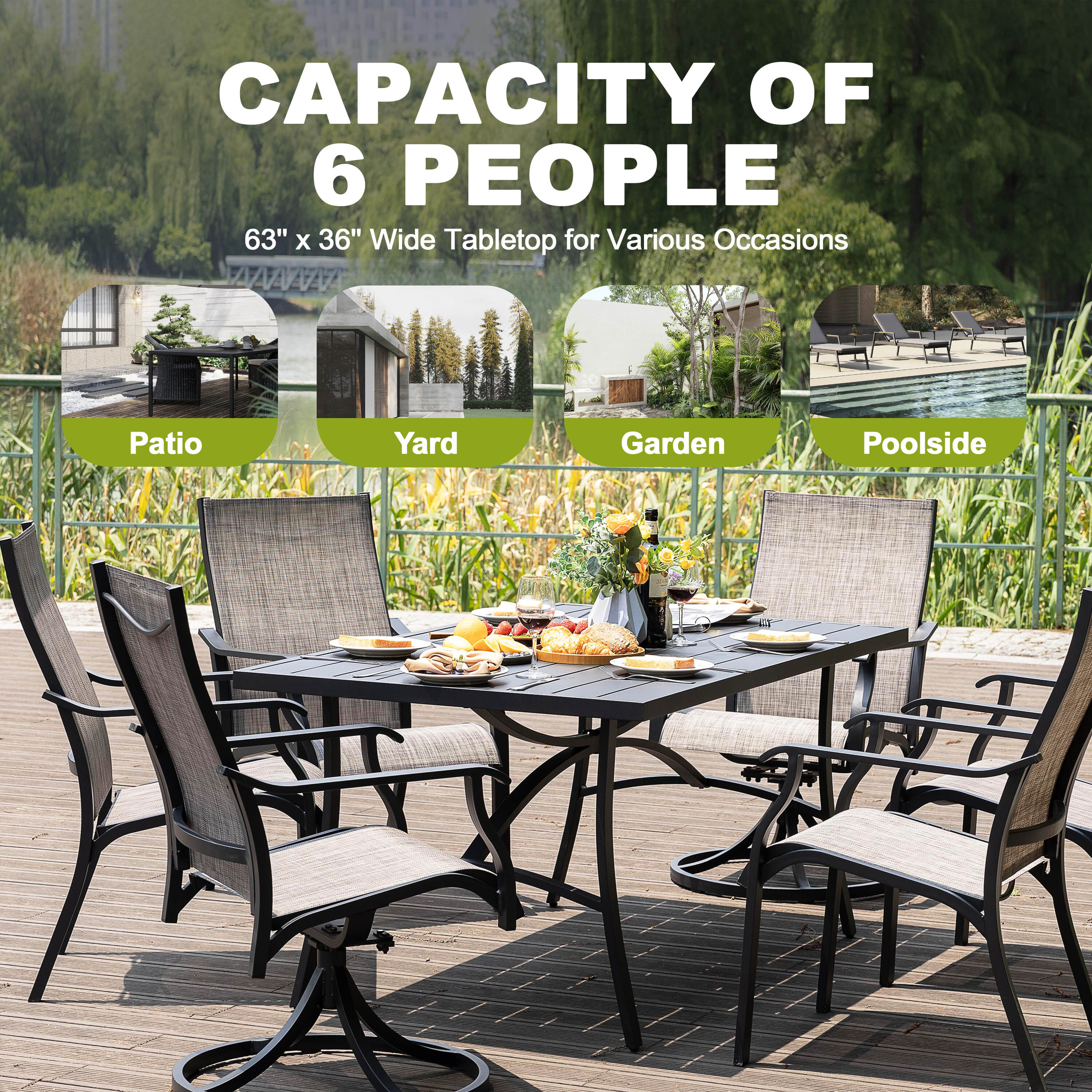 Nuu Garden SSD101S-01 Patio-Dining-Sets - View #10