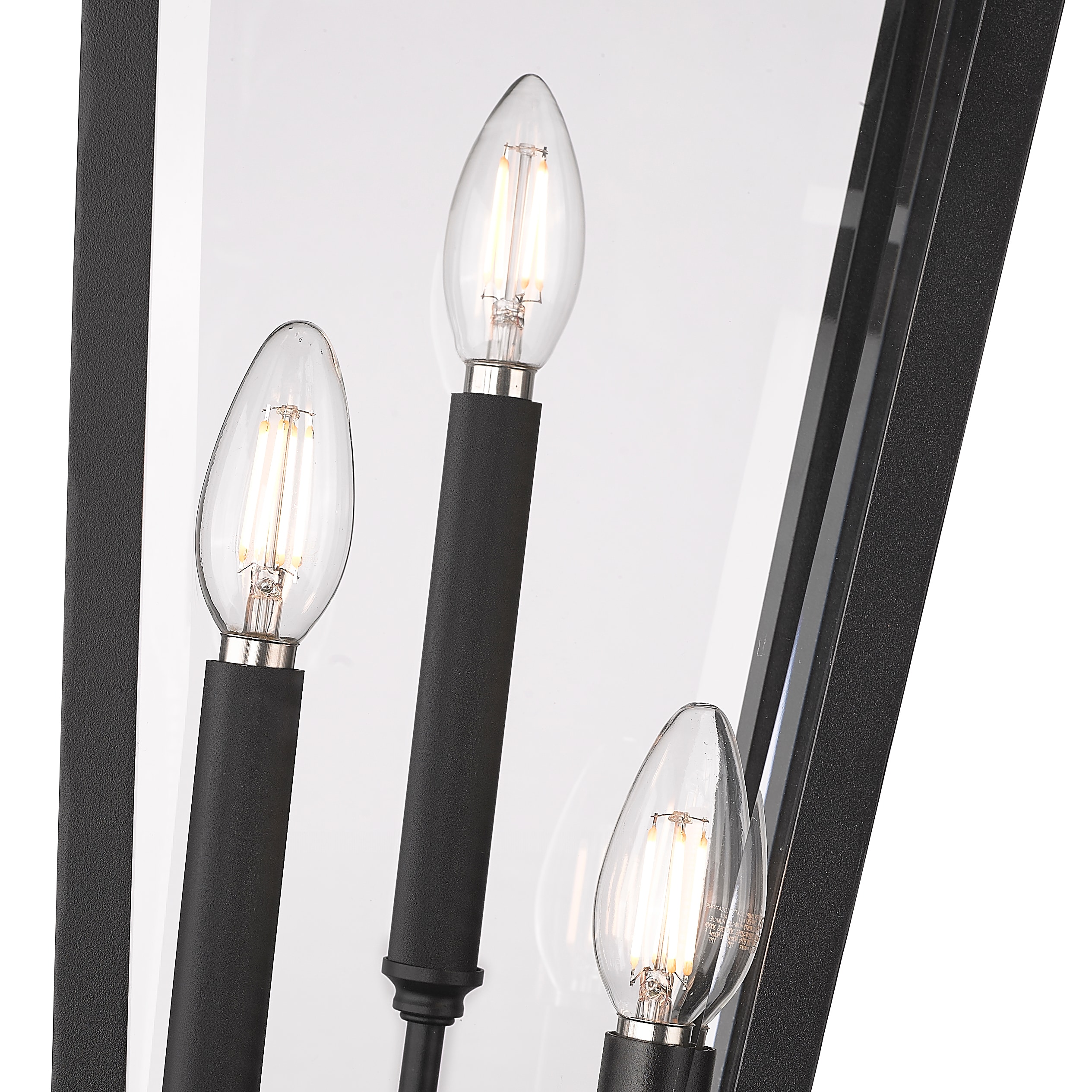 Z-Lite 5008PHBR-5012P-BK Complete-Post-Lights - View #6