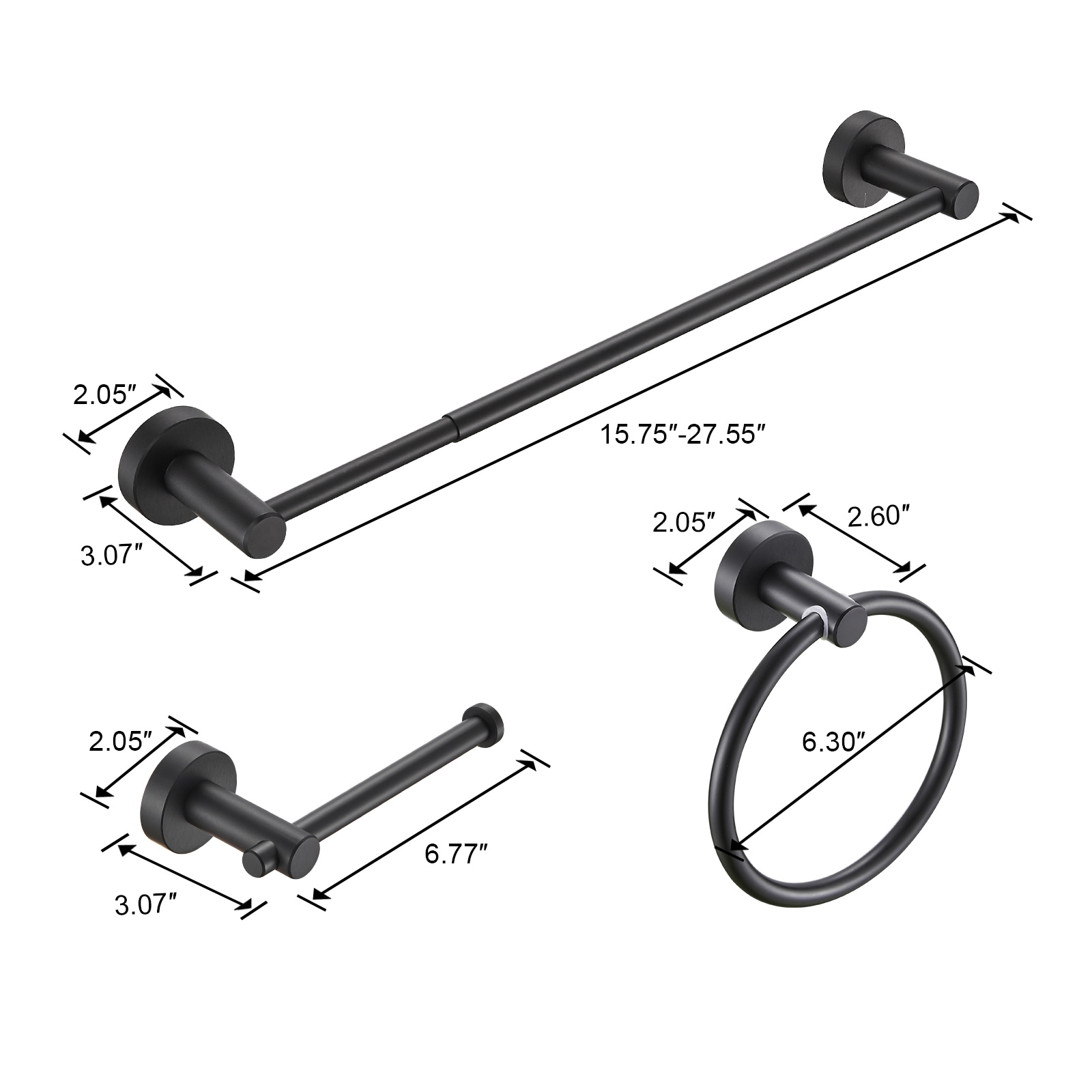 Cobbe LSKBHS03031 Decorative-Bath-Hardware-Kits - View #9