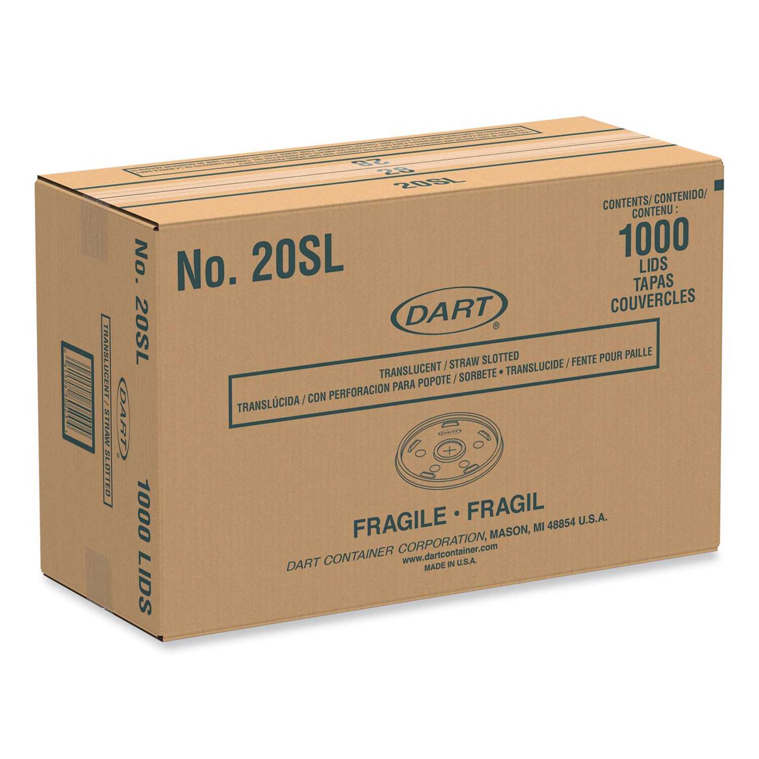 Dart ESNDCC20SL Party-Supplies-Cc - View #3