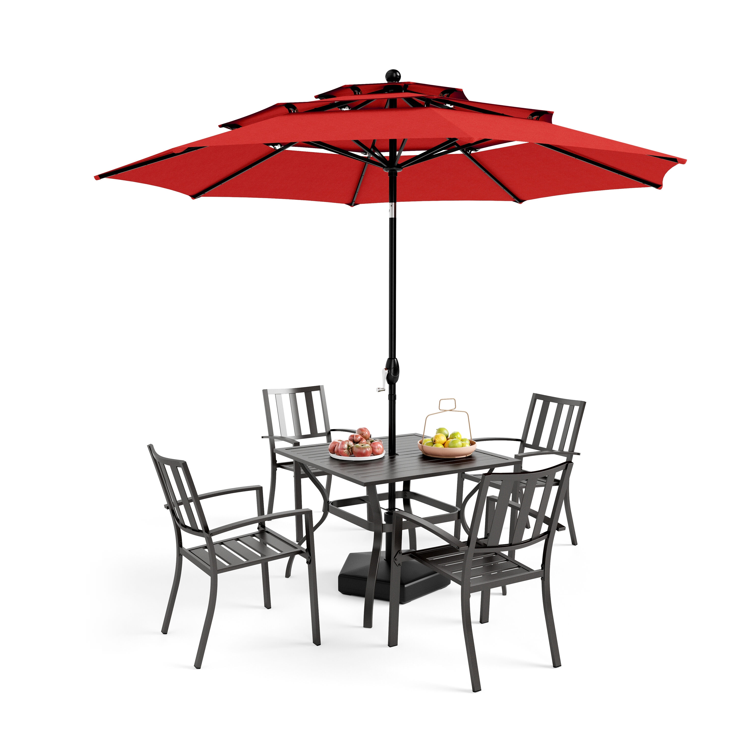 Sunshine Valley TC5-3501-01-009R Patio-Dining-Sets - View #2