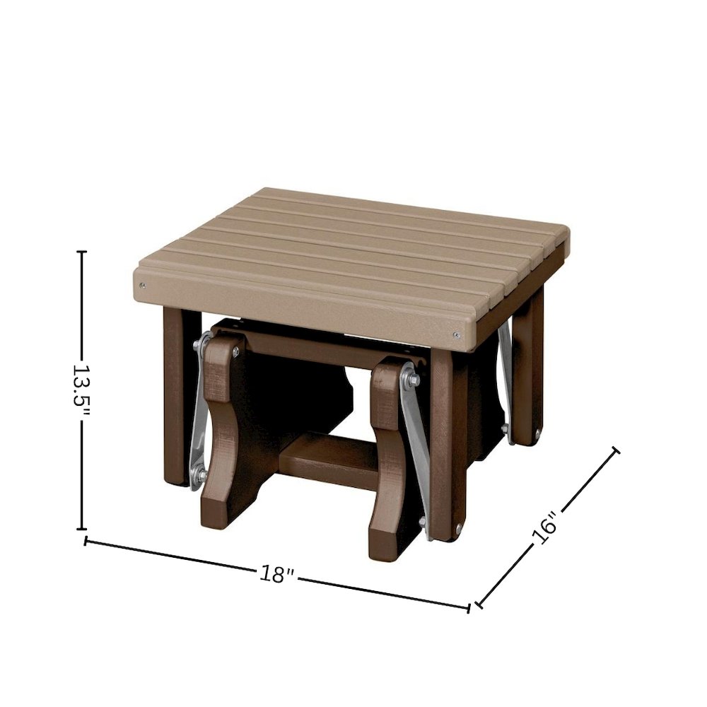 Outdoor Escape BO3580555WHT Stools-Ottomans - View #6