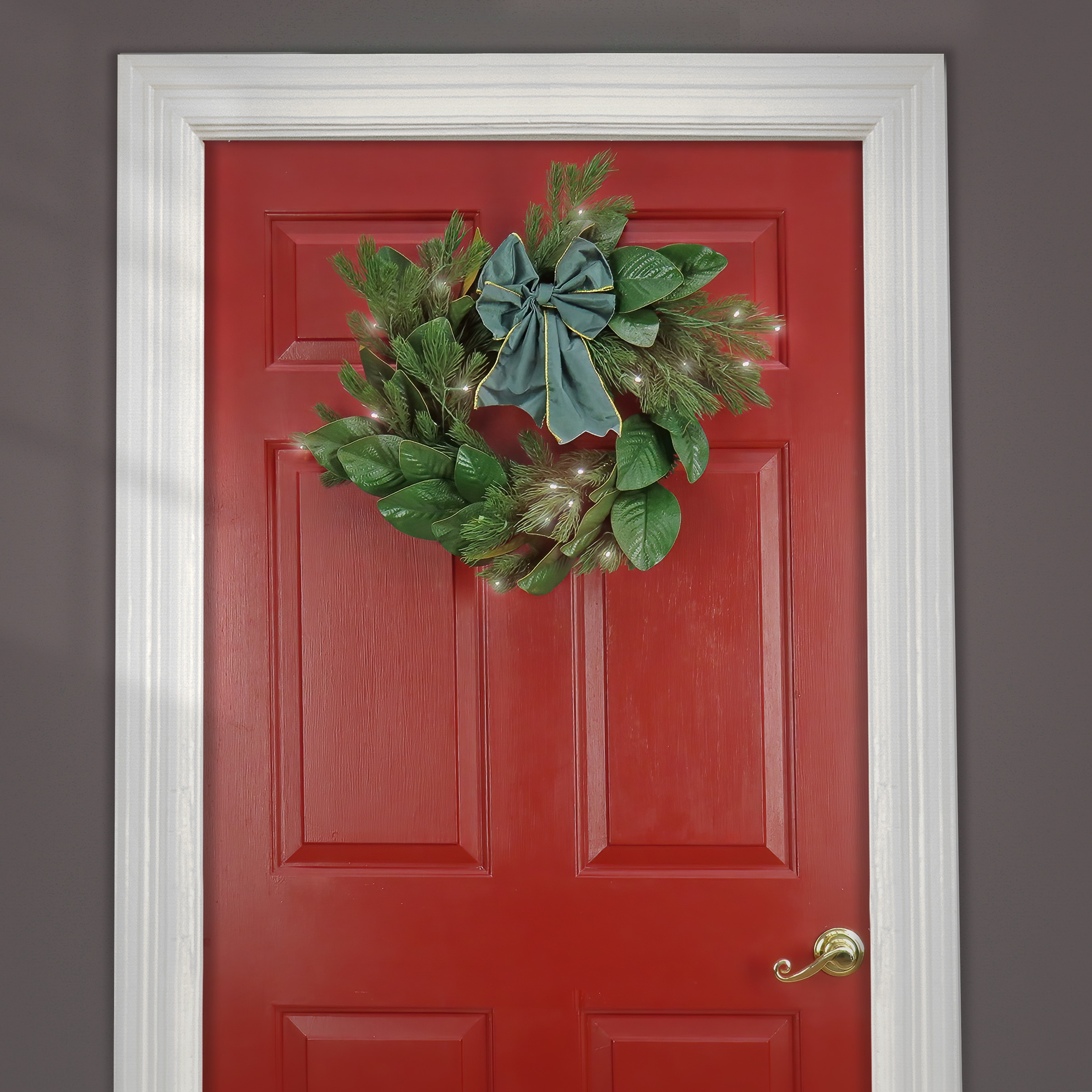 National Tree Company DC13-318L-24W-B Artificial-Christmas-Wreaths - View #2