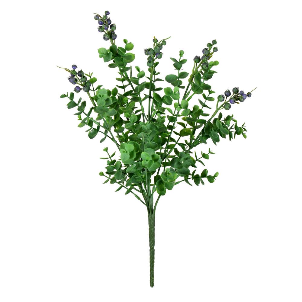 Vickerman FI190503 14.5-in Purple, Green Indoor Money Artificial Plant
