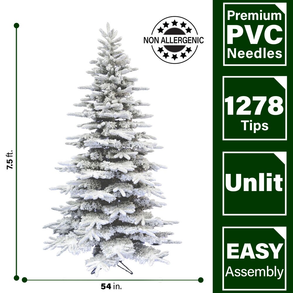 Fraser Hill Farm FFPV075-0SN Artificial-Christmas-Trees - View #3