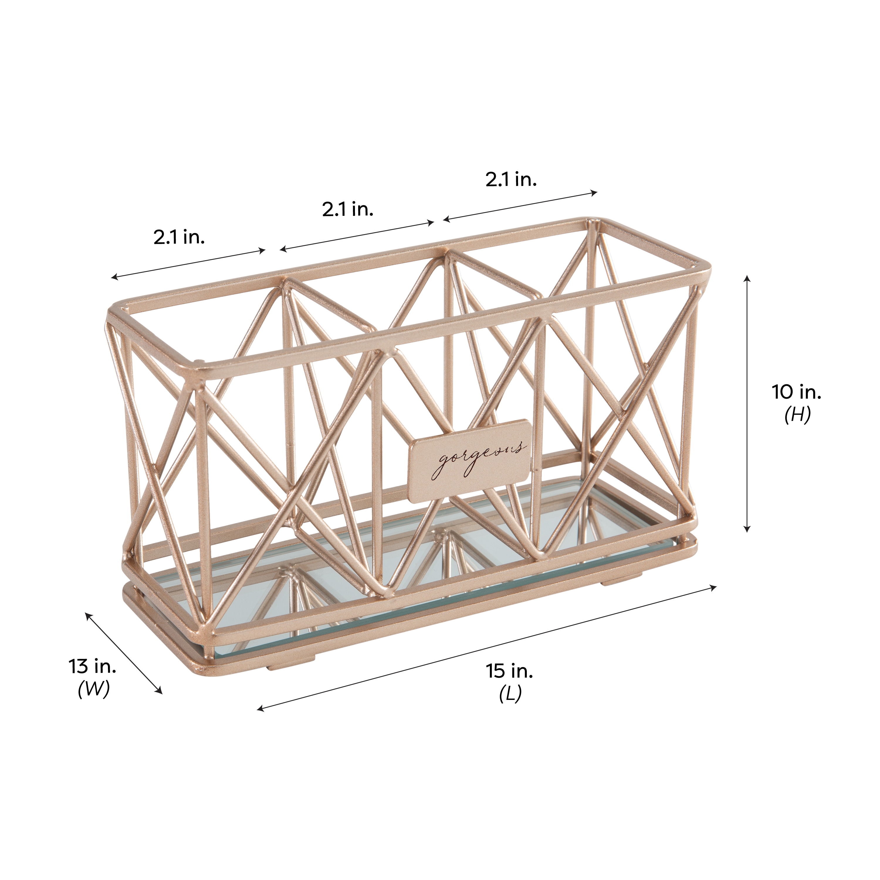 Home Details 27172-ROSEGOLD Bathroom-Accessories - View #5