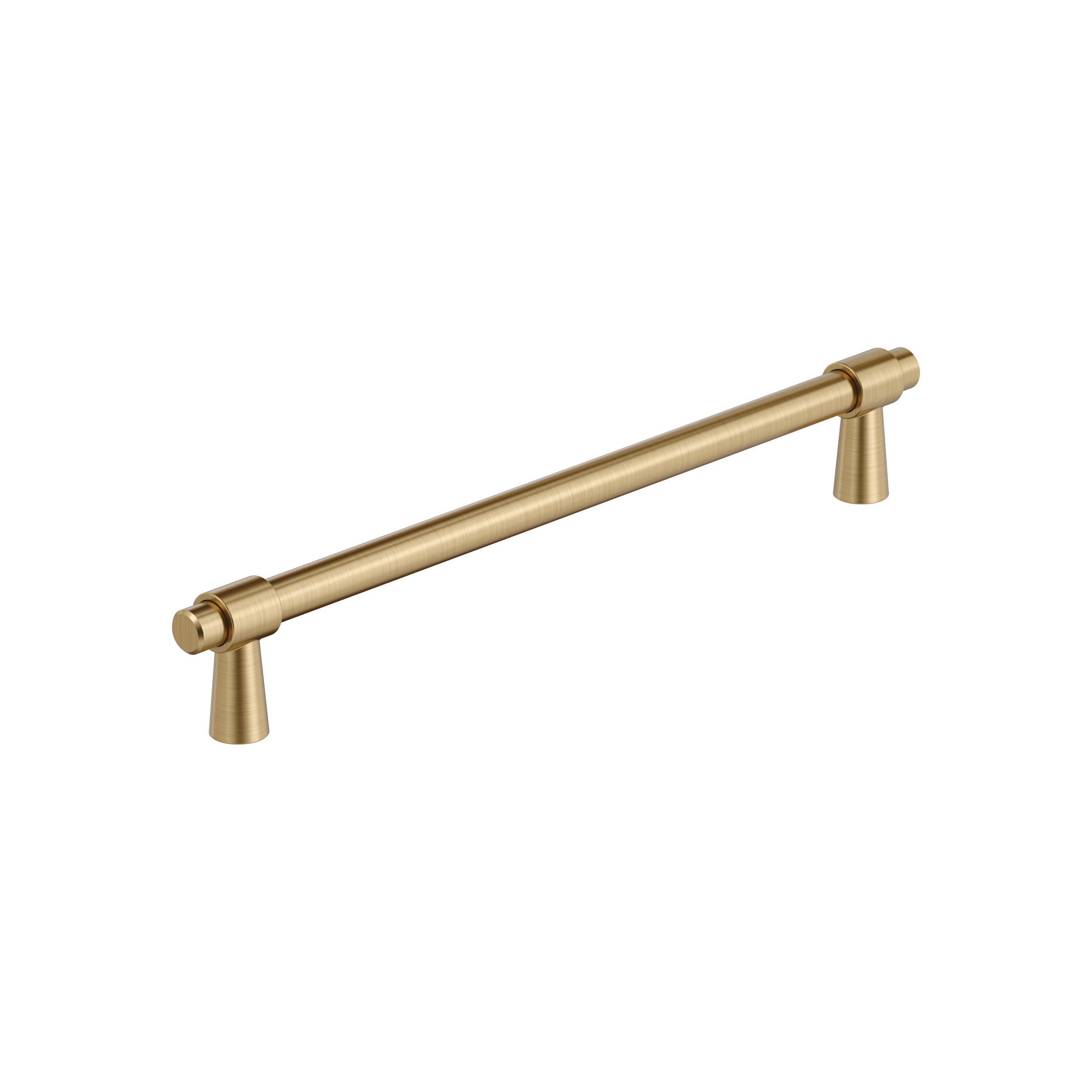 Amerock BP36901CZ Destine 7-9/16-in , 192mm Center to Center Champagne Bronze Cylindrical Bar