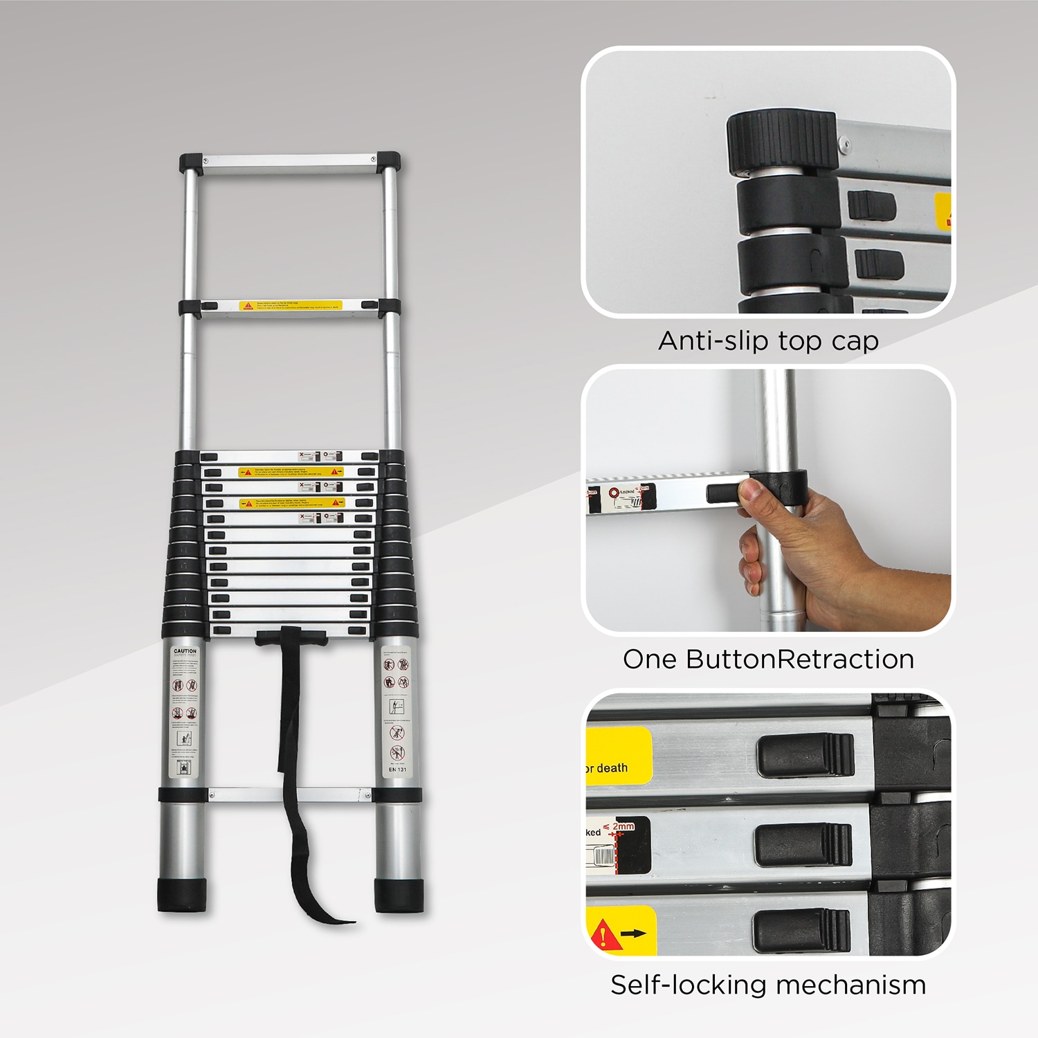 LUCKY ONE LO-EX256103P Extension-Ladders - View #3