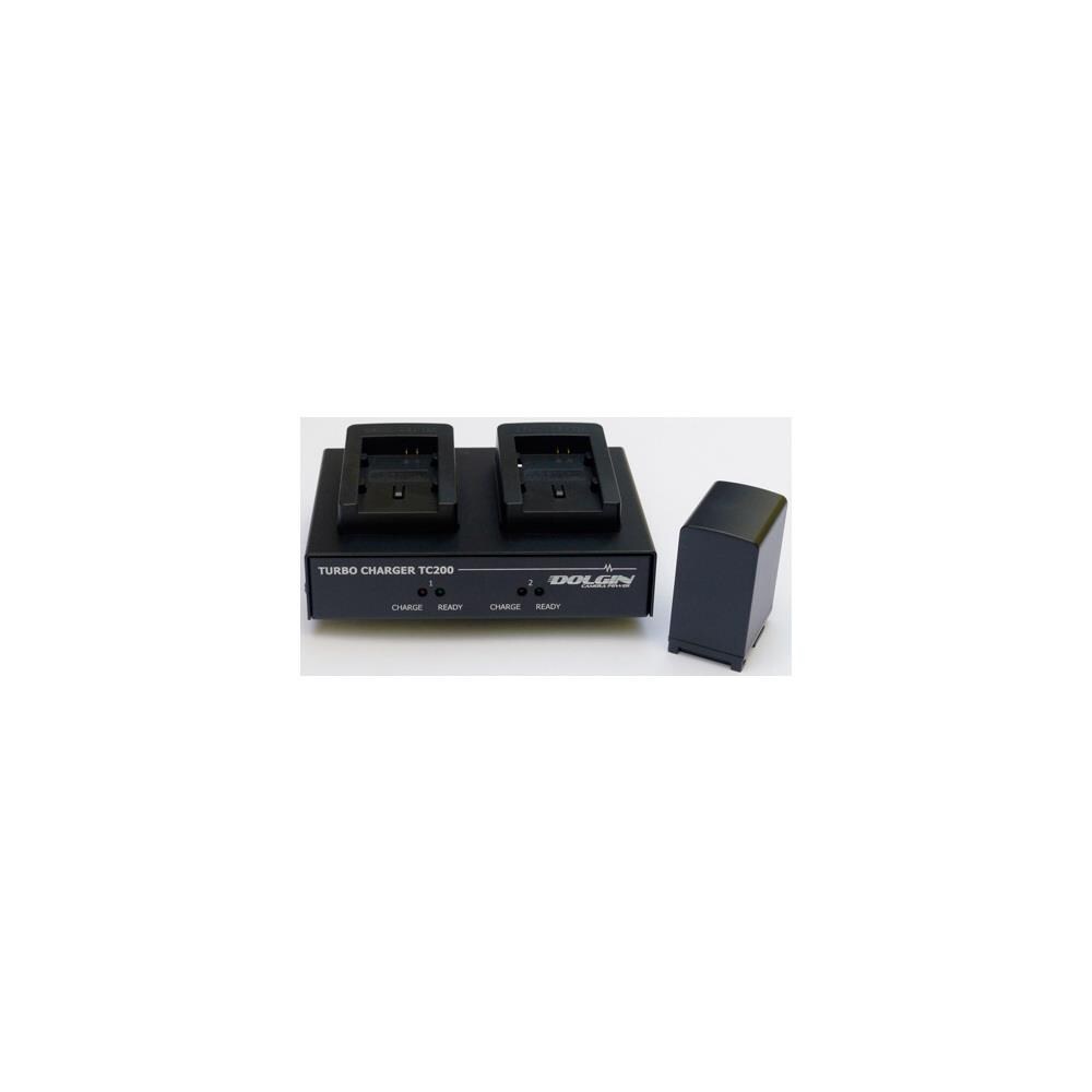  TCNCD338030 Dolgin Engineering DOLG-TC200-BP827 2-Position Battery Charger for Canon VIXIA