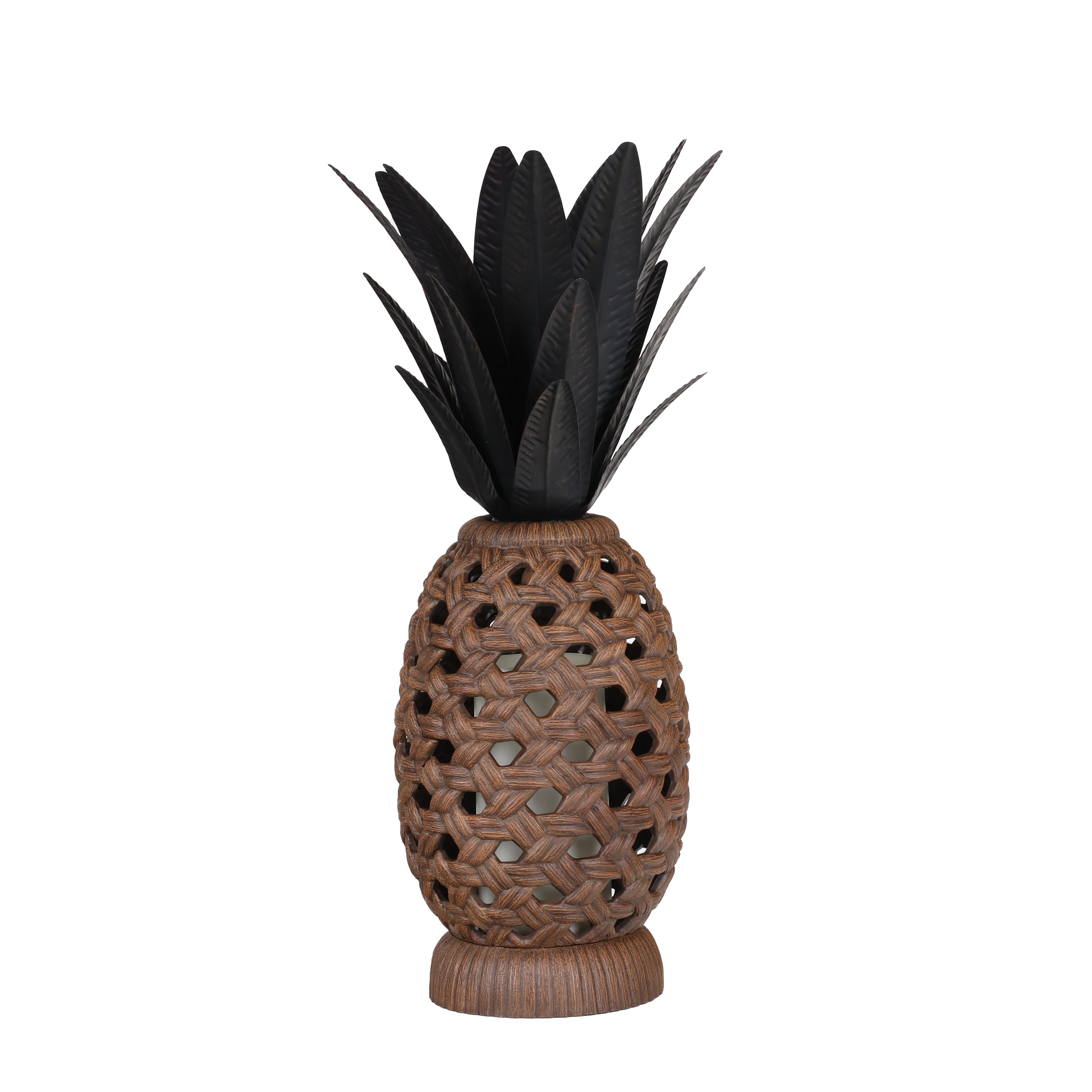 Selections 25-in H x 10-in W Bronze Pineapple Garden Statue in the department at Lowes.com