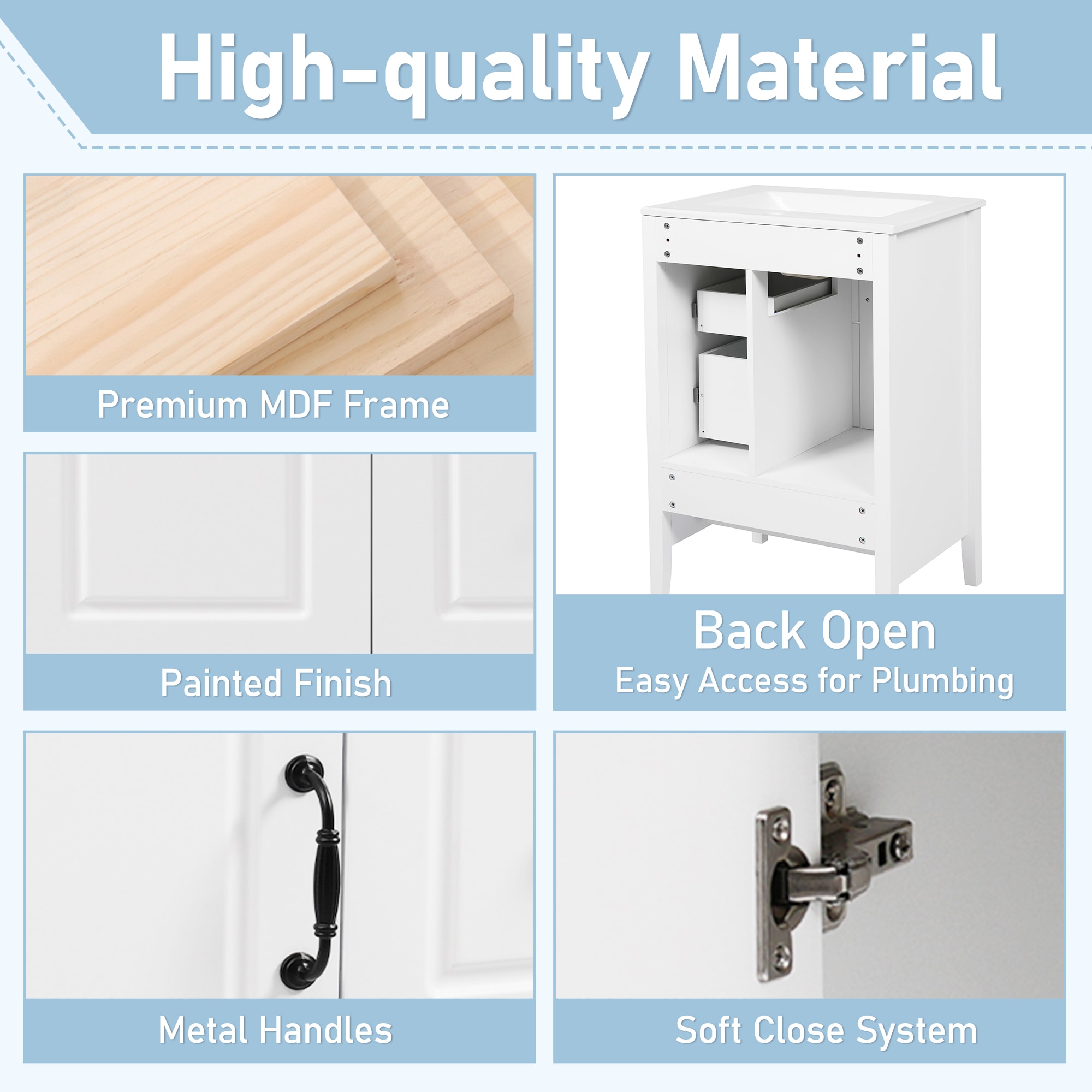 Christopher Knight Home 338231 Bath-Vanity-Combo - View #6