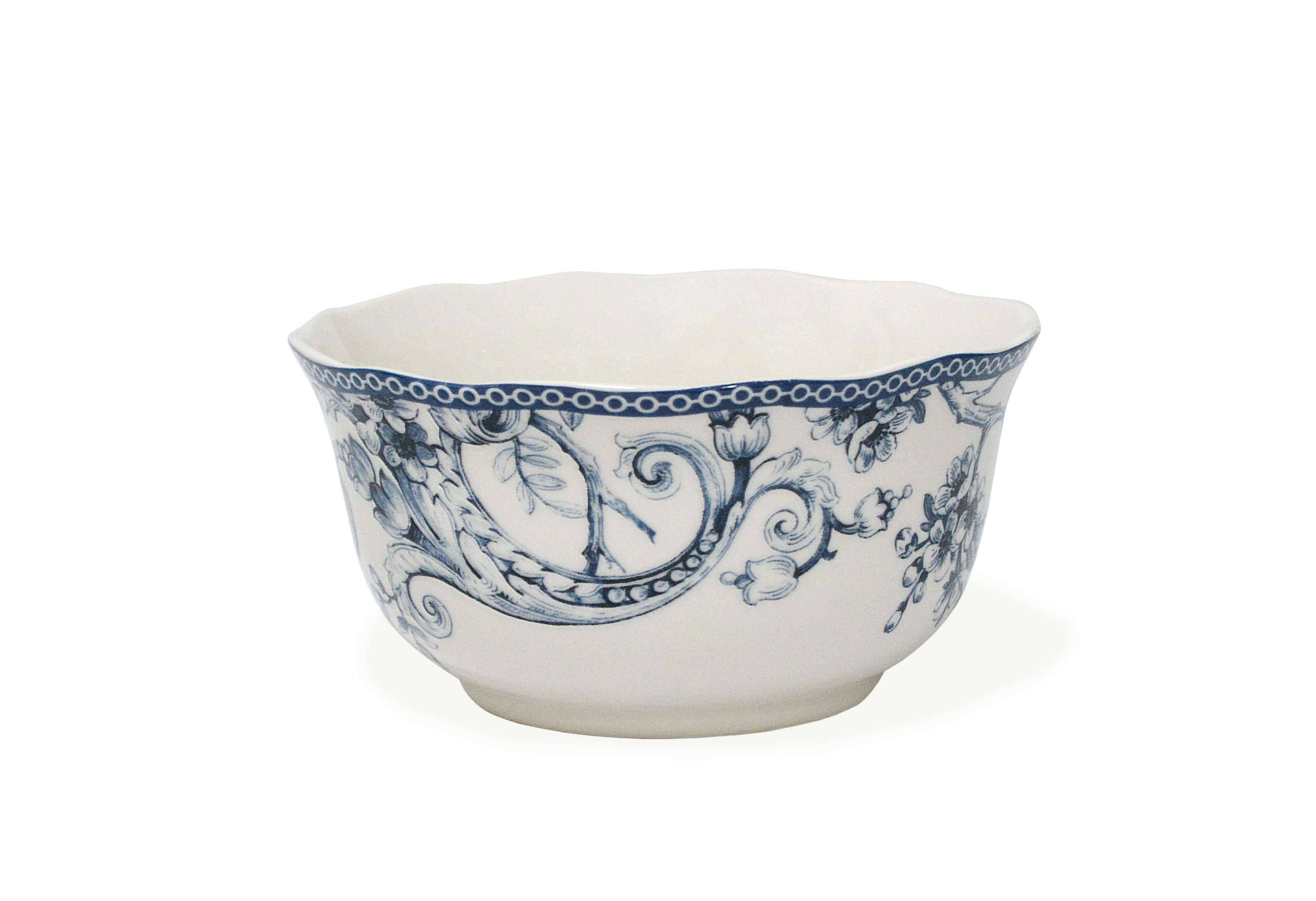 222 Fifth 16-Piece Blue Porcelain Dinnerware at Lowes.com