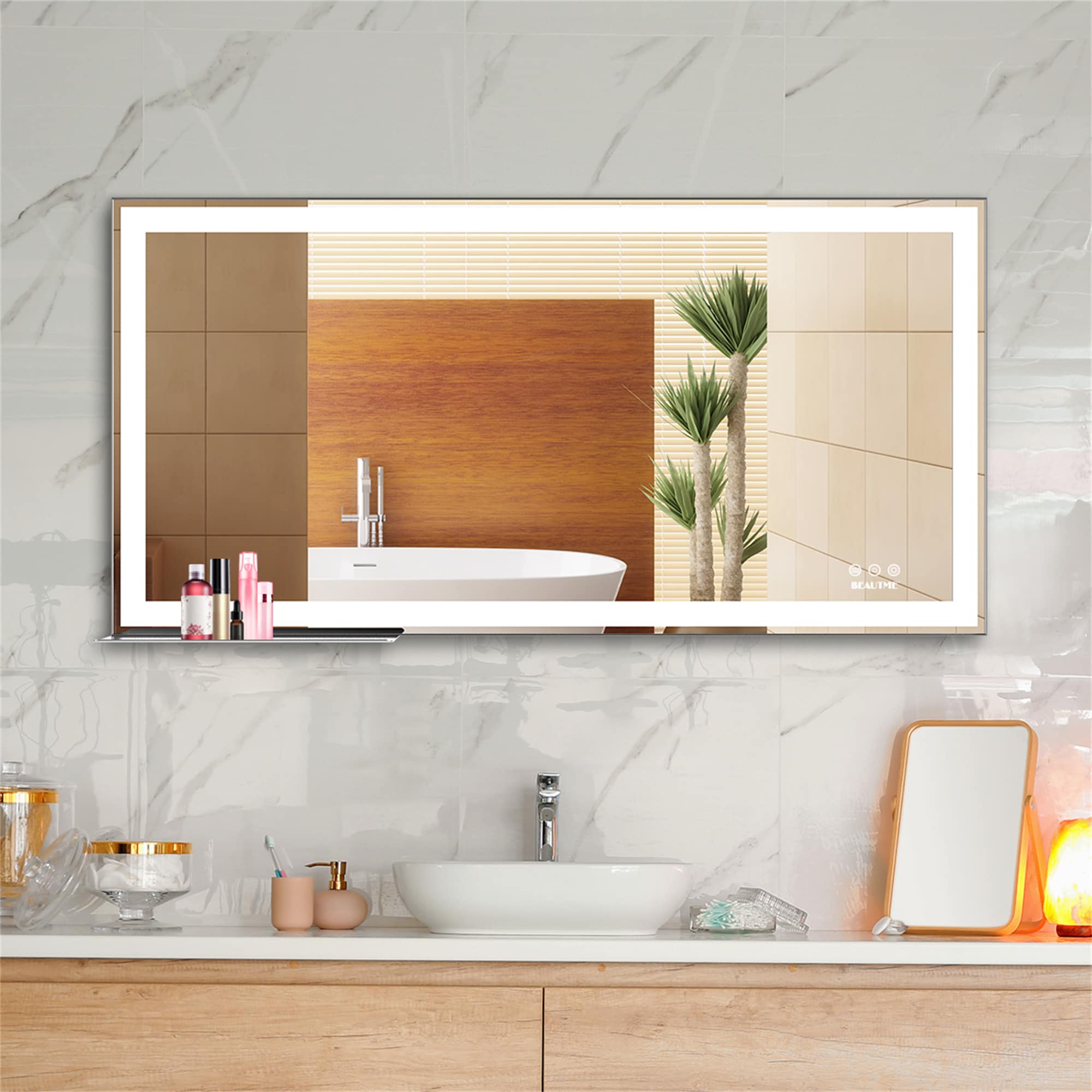 BABOOM BOM-0832310-OR Framed-Bath-Mirrors - View #3