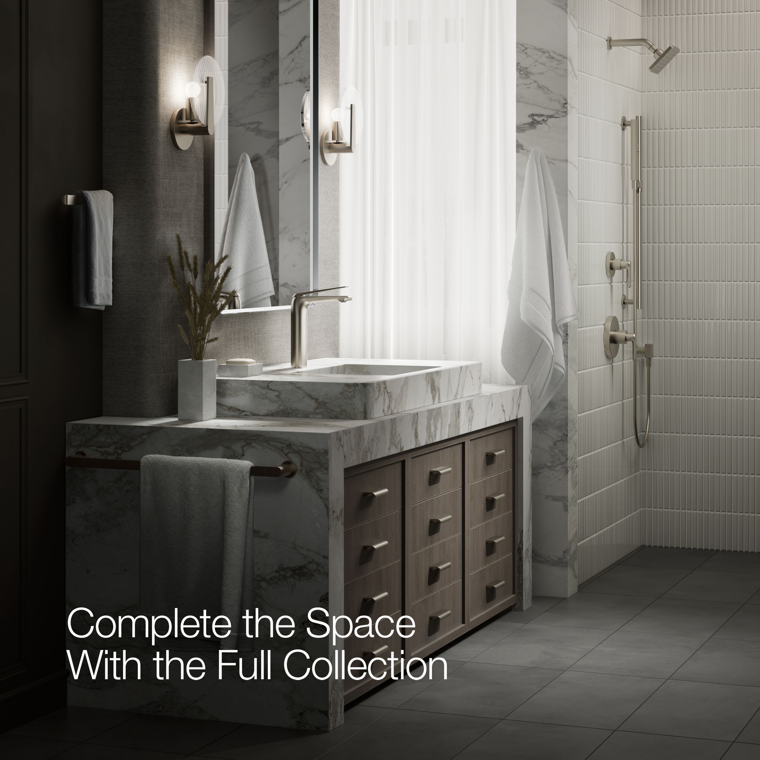 KOHLER K-97347-4-BN Lavatory-Faucets - View #10