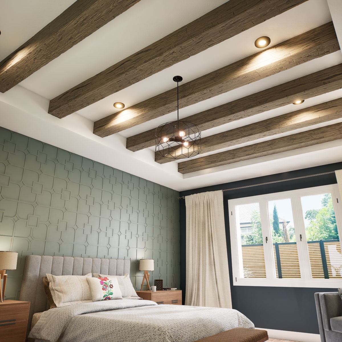 Ekena Millwork BMHH3C0080X100X216AL Faux-Beams - View #8