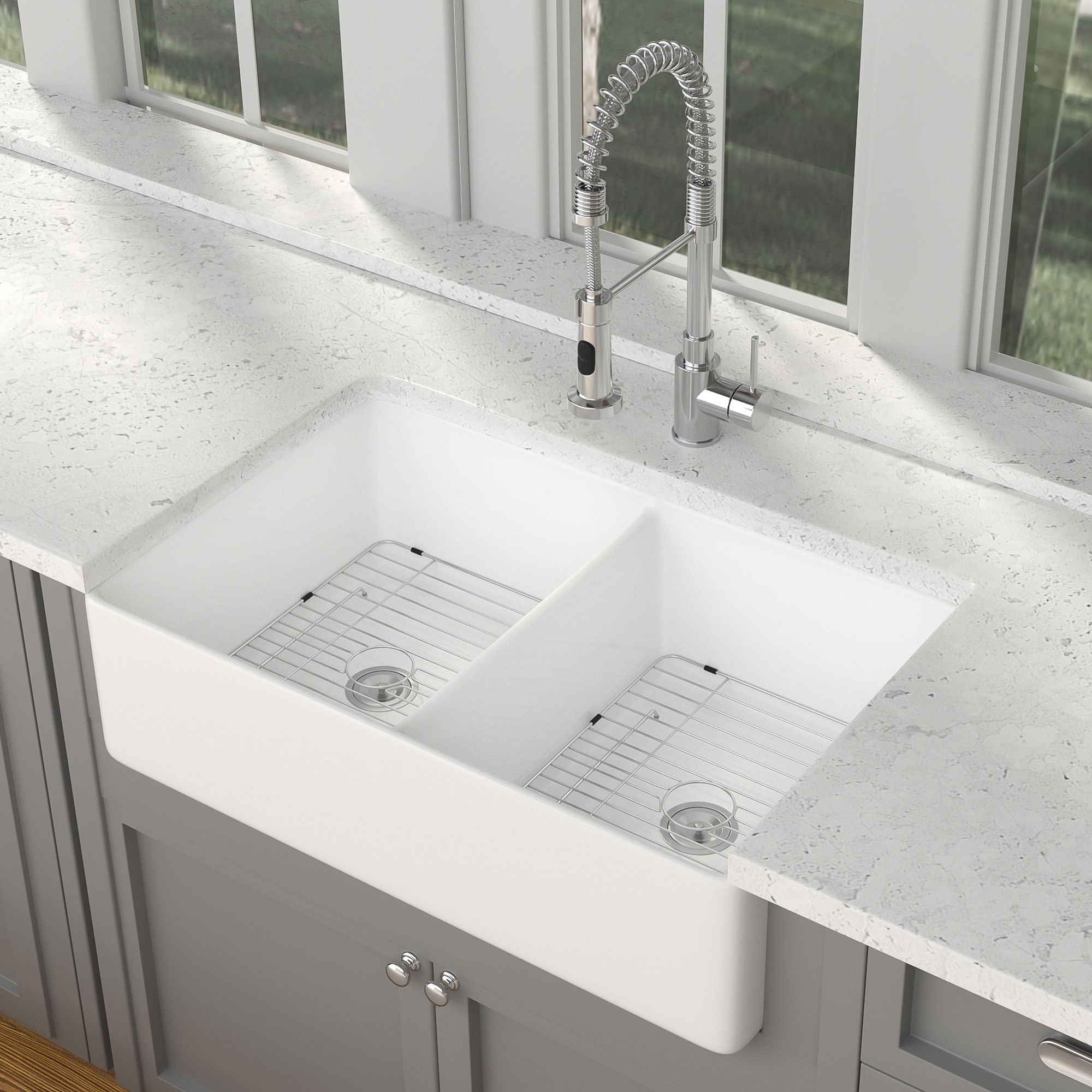 Allora USA - LD-3221 Kitchen Sink - 32 x 20 1/2 x 9/8 Undermount Lo –  KralSu Sink and Faucet Supplies