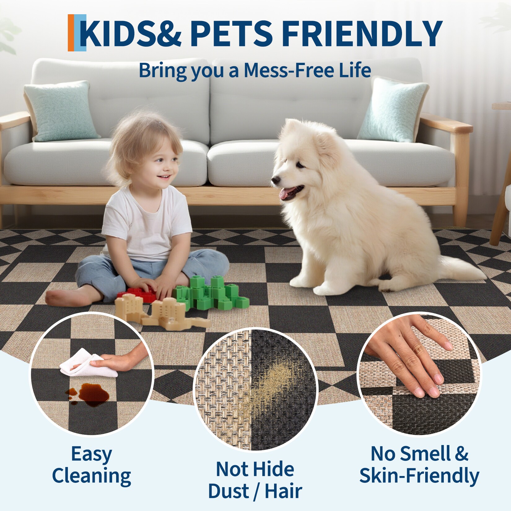 Qeetex SUNNY-PHK-3553AVHP rugs - View #6