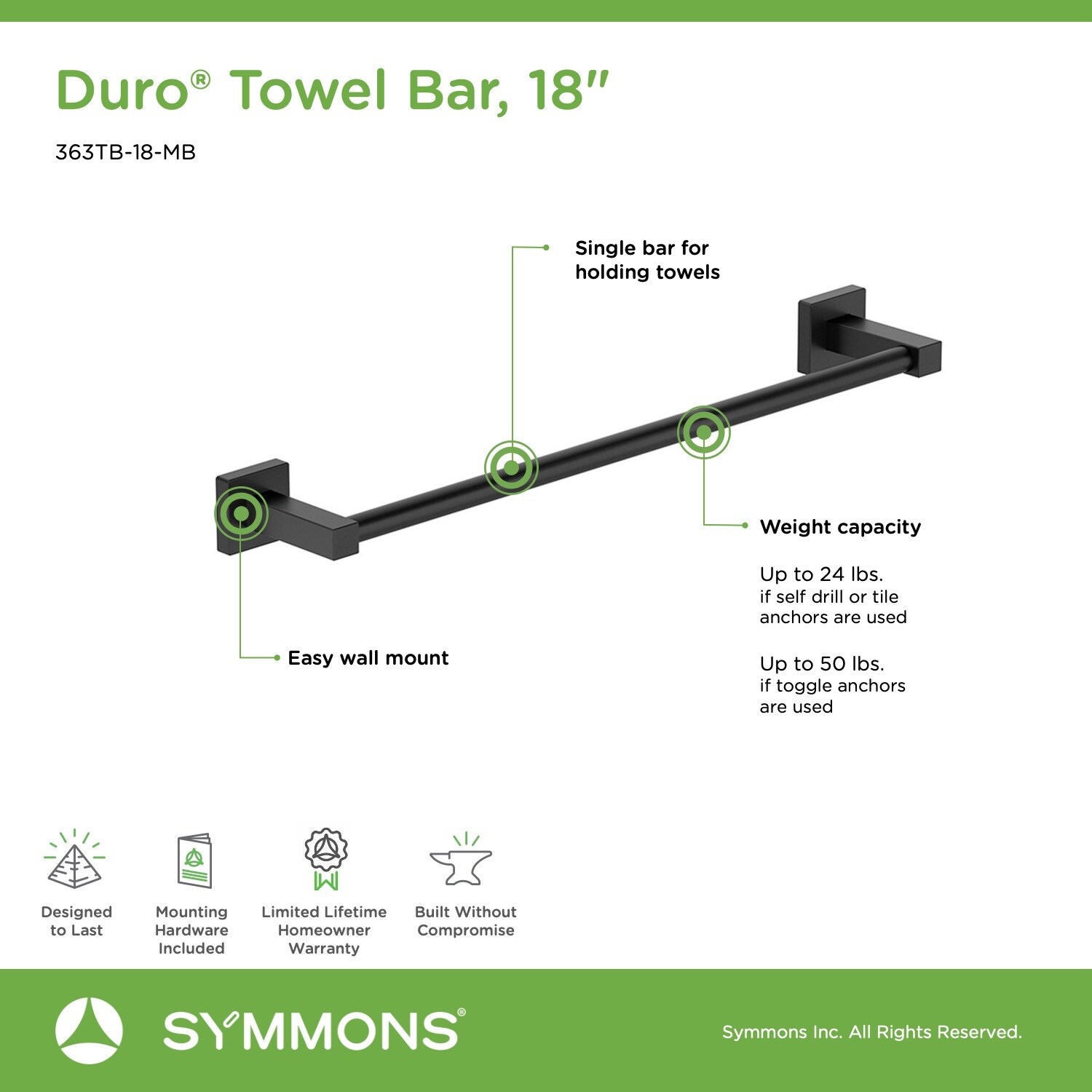 Symmons 363TB-18-MB d060350 - View #4