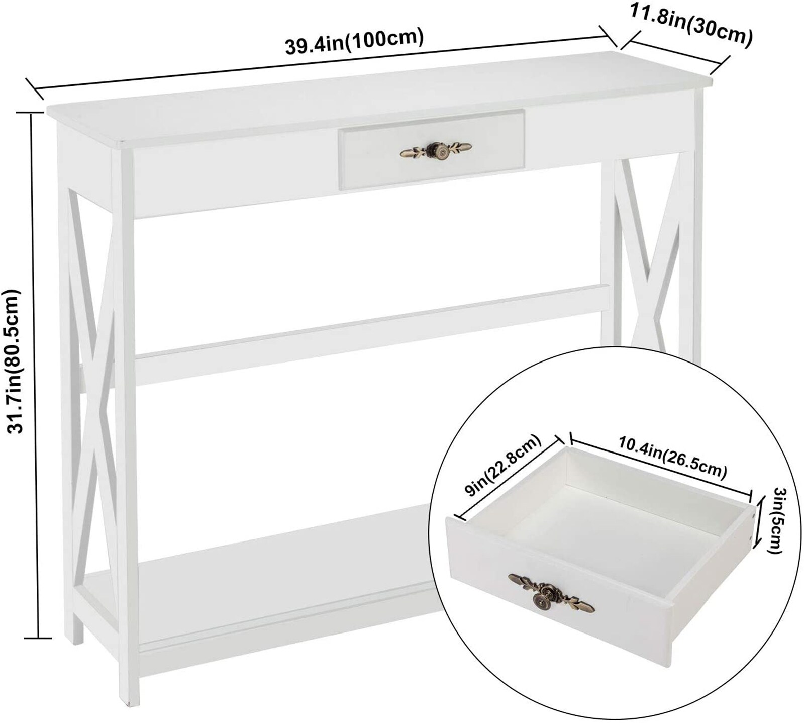 Winado 986499193051 Console-Sofa-Tables - View #8