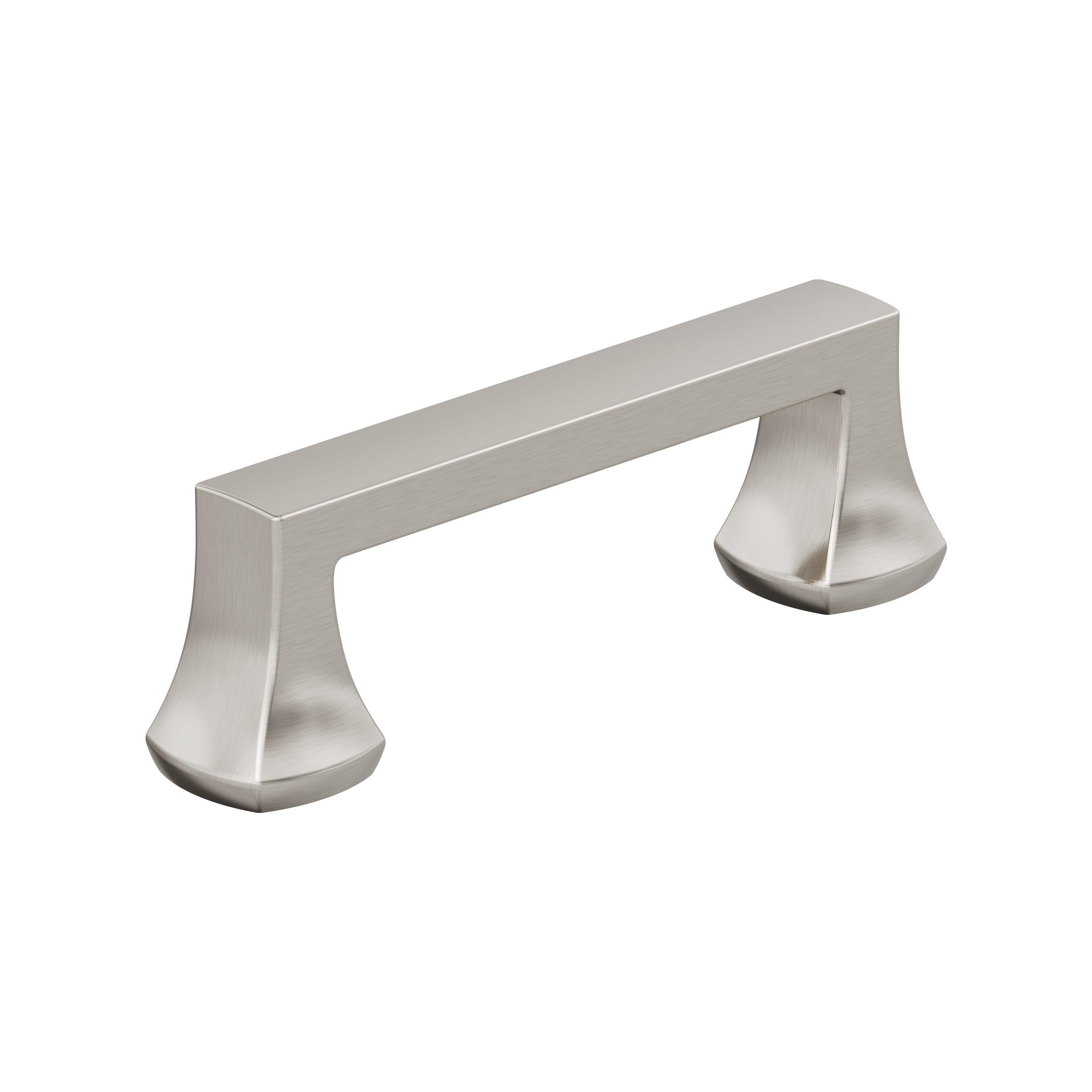 Amerock 25VMP37060G10 Hybridize 3-in , 76mm Center to Center Satin Nickel Rectangular Bar Drawer Pulls 25 -Pack