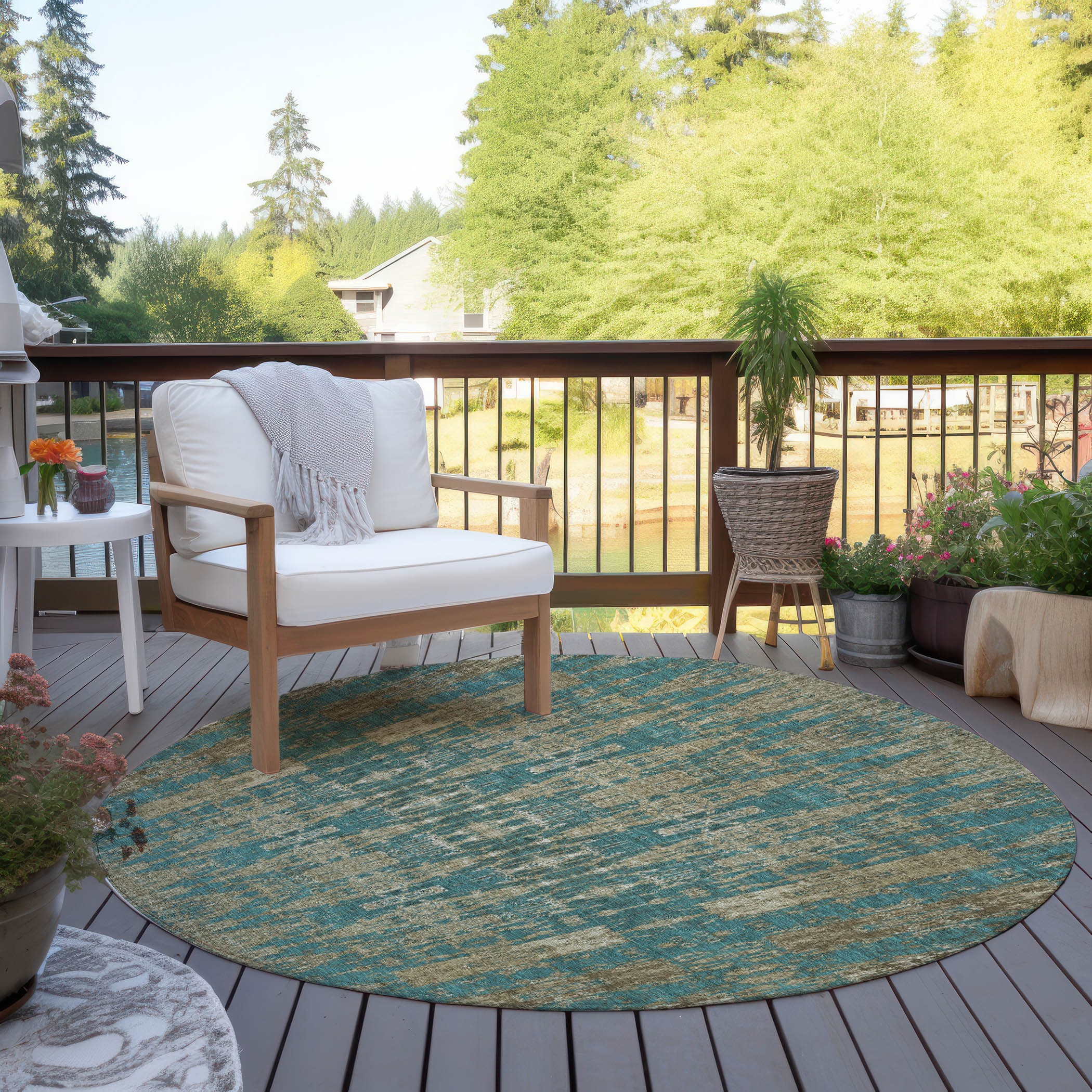 Addison Rugs ACN580TE8RO rugs - View #7