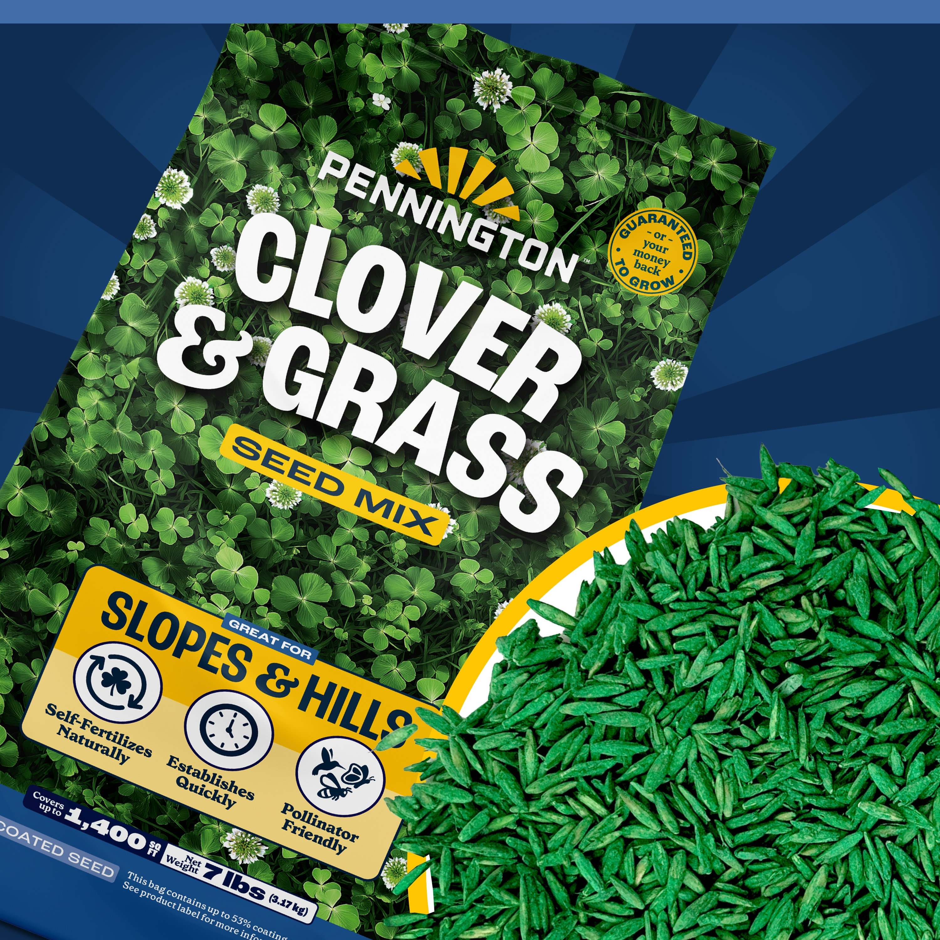 Pennington SS-CLO-20 Grass-Seed - View #3