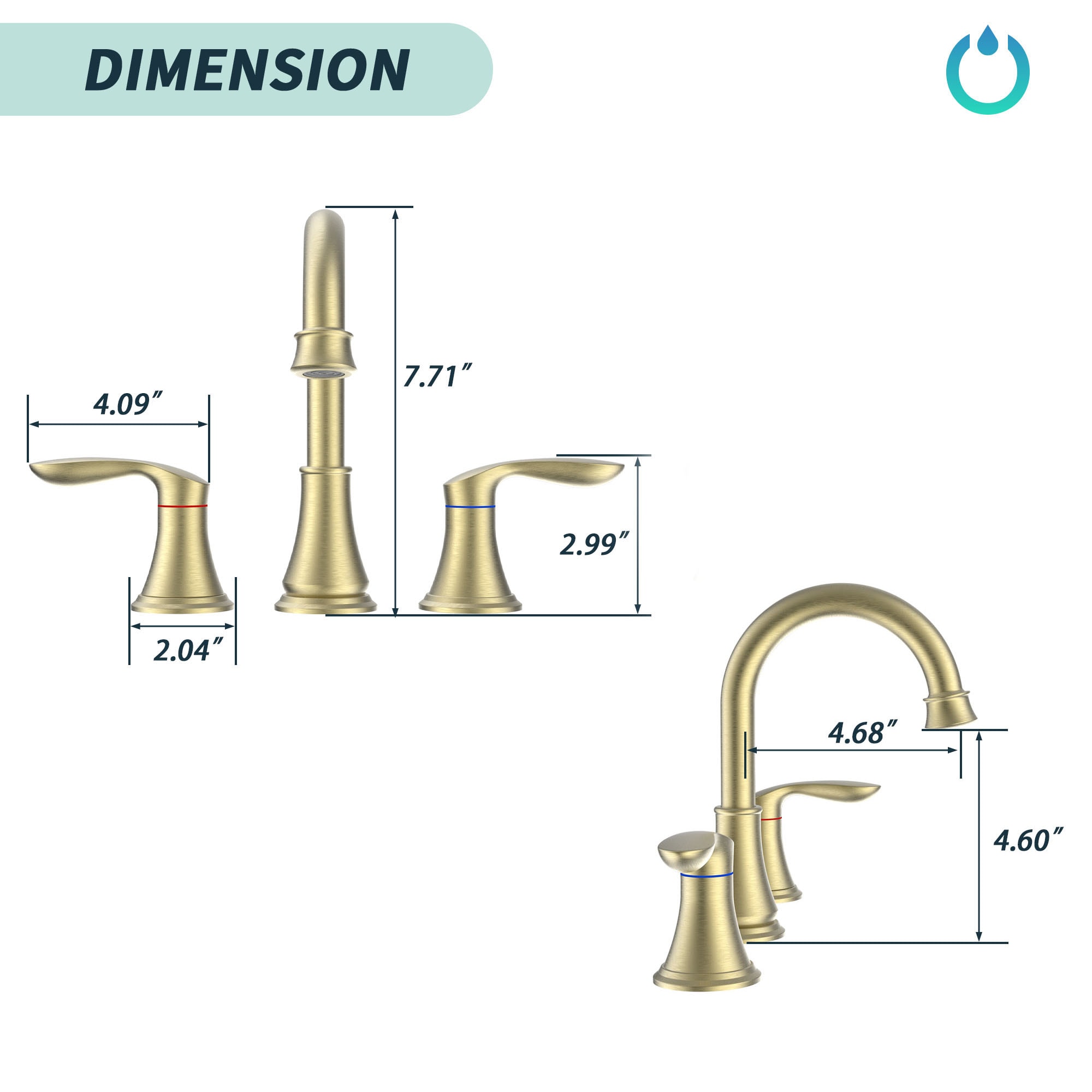 FORIOUS LL03182G-F Lavatory-Faucets - View #7