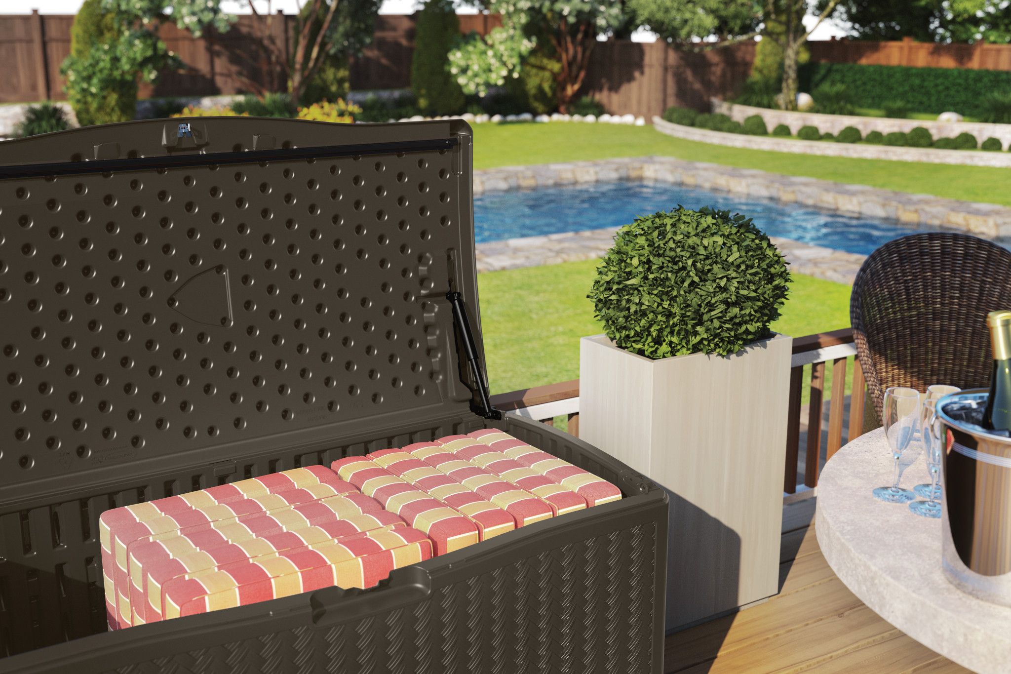 Suncast BMDB12000 Deck-Boxes - View #2