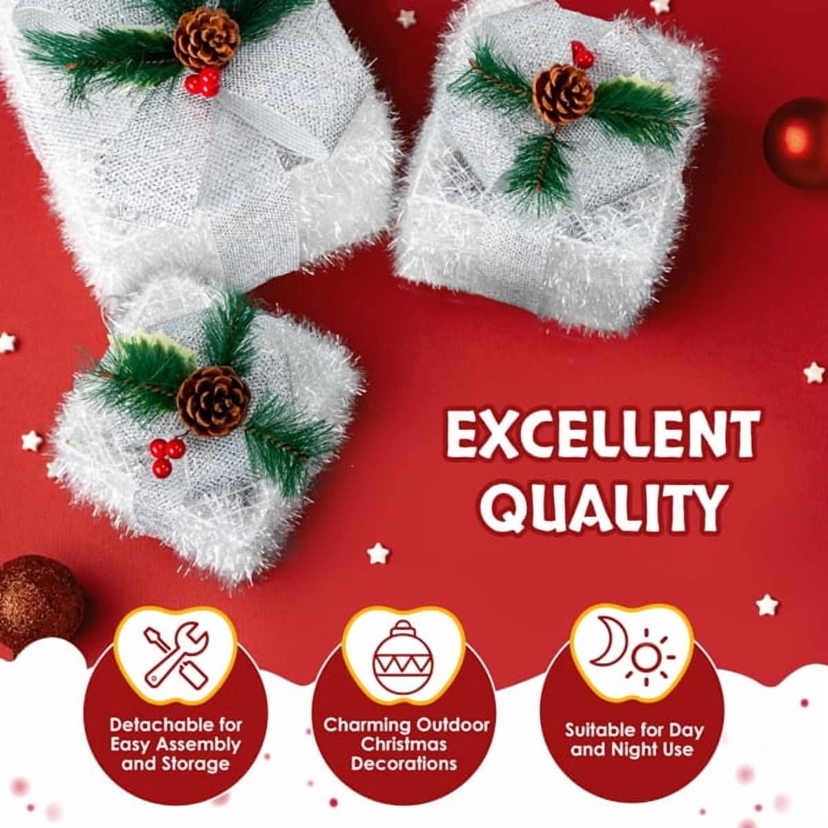 Kazeila 80506338-SYFWN006 Outdoor-Christmas-Decor - View #4