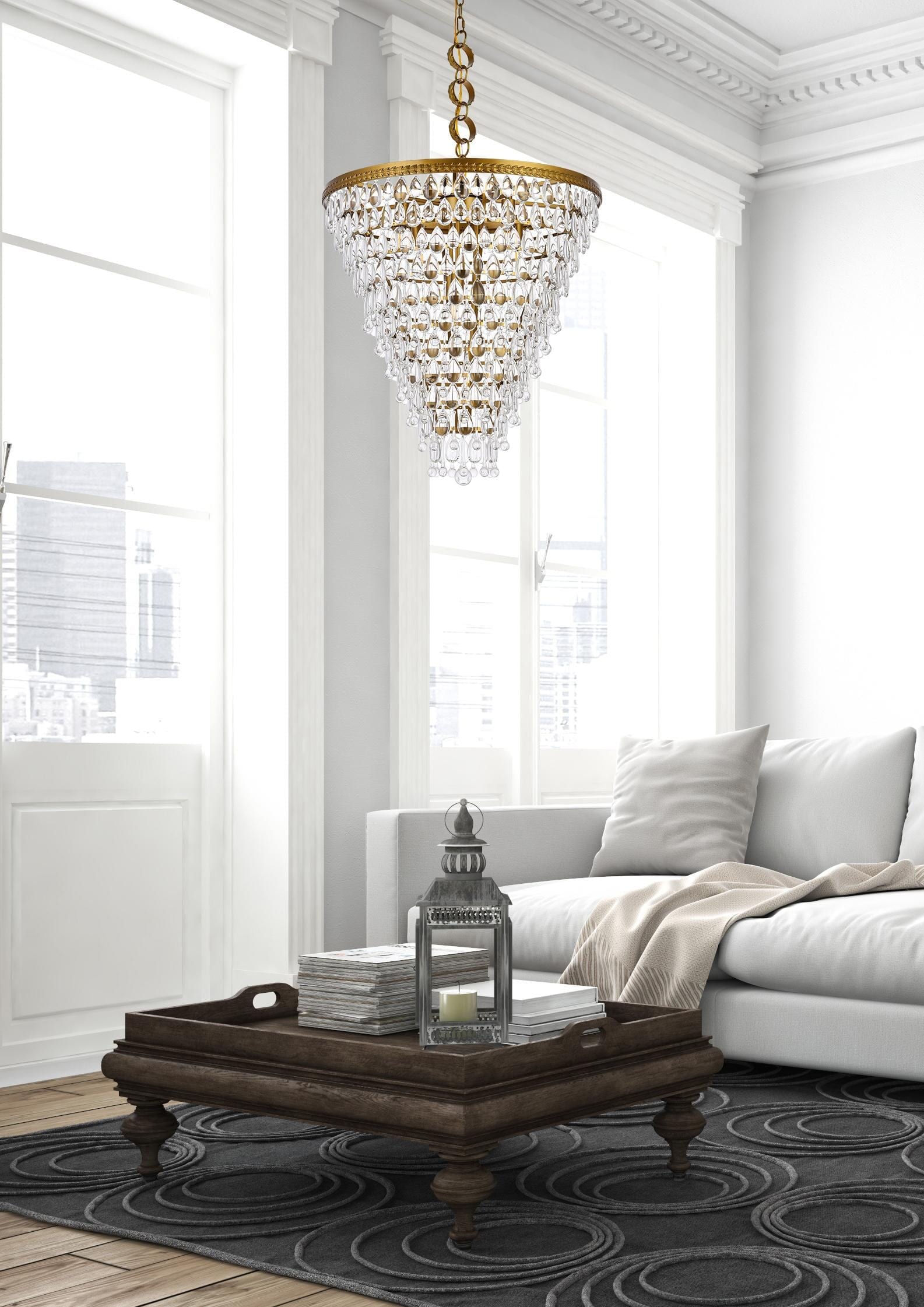 Elegant Decor HF3657D24BRRC b090015 - View #8