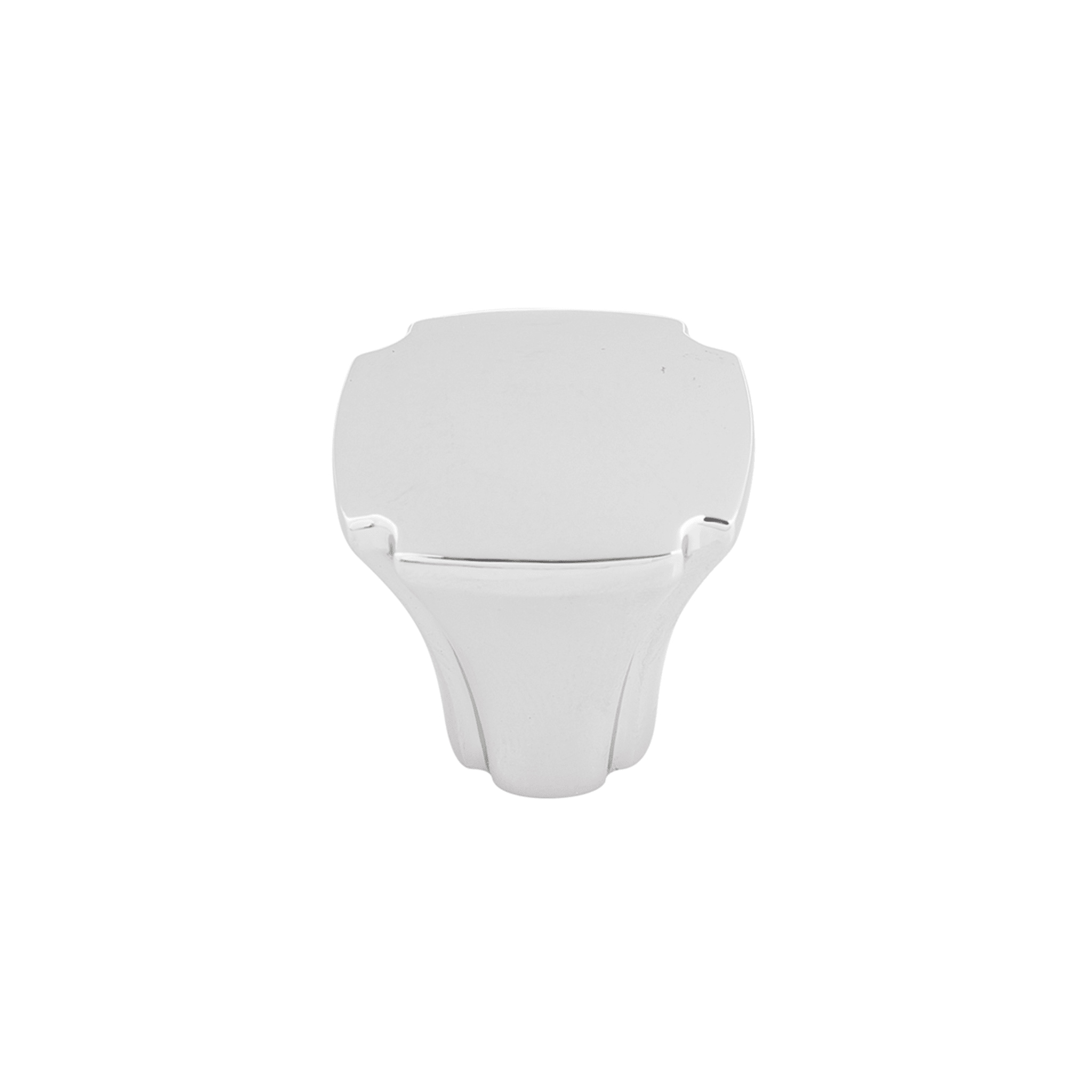 Hickory Hardware H077861CH-10B Veranda Chrome Square Traditional Cabinet Knob 10 -Pack