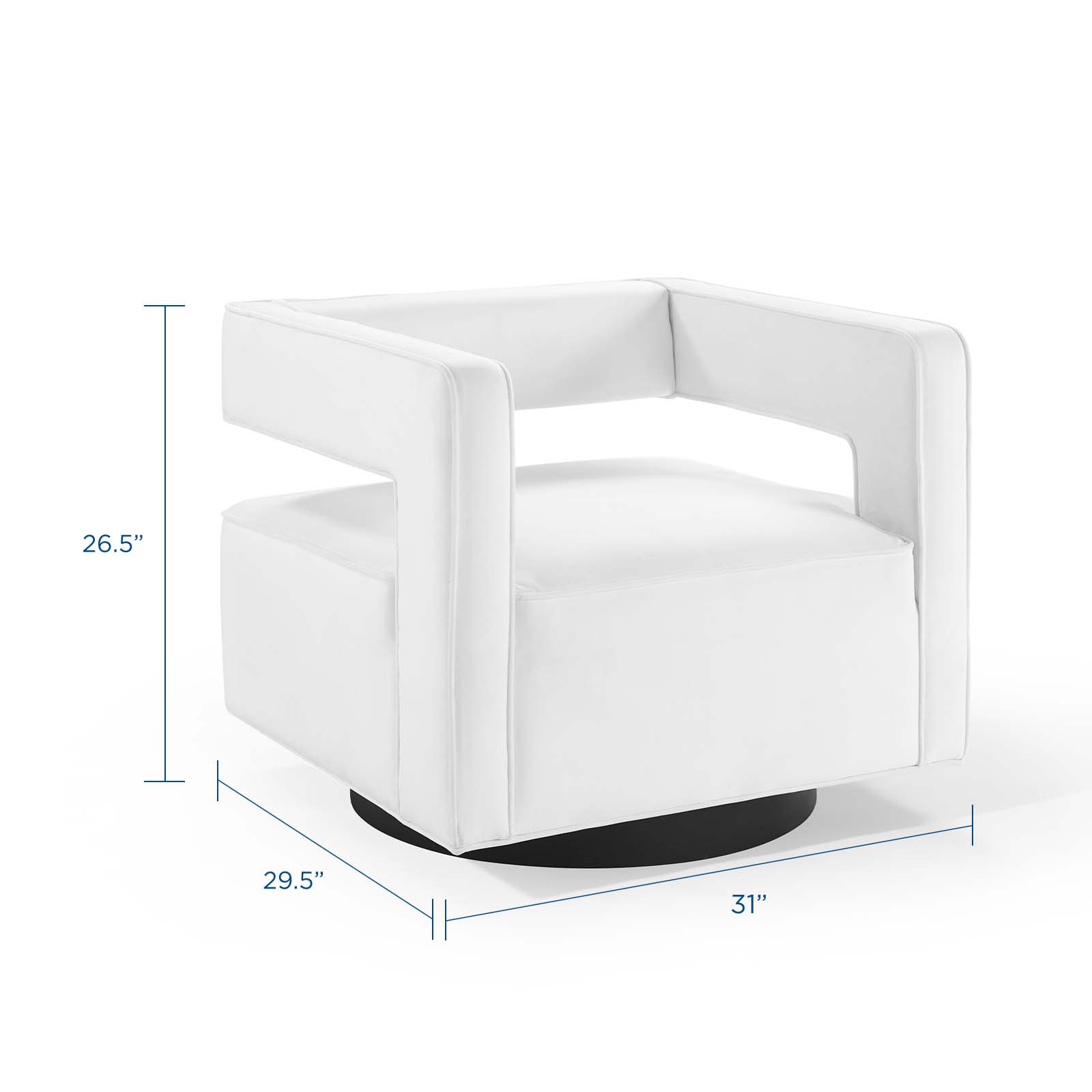 Modway EEI-3948-WHI chairs - View #2