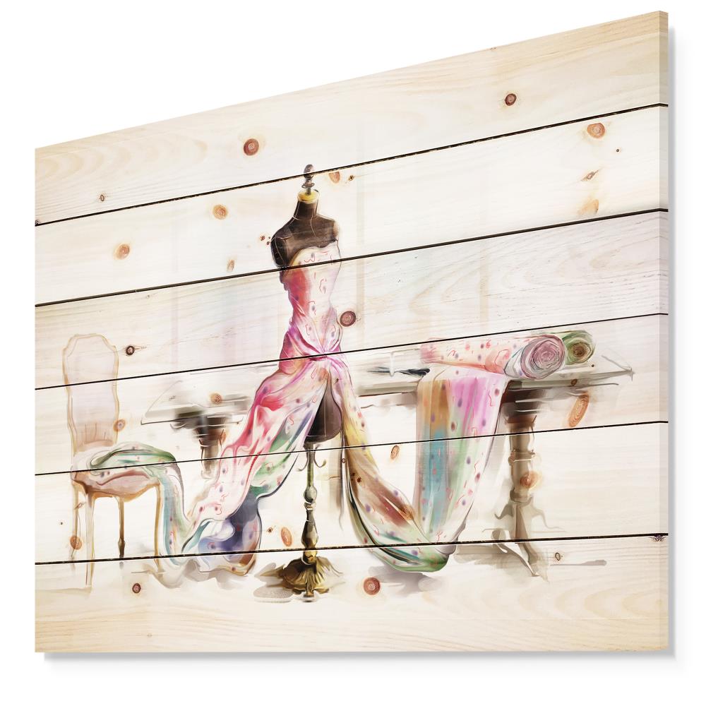 Designart WD7318-46-36 36-Inches H x 46-Inches W Modern Wood Print