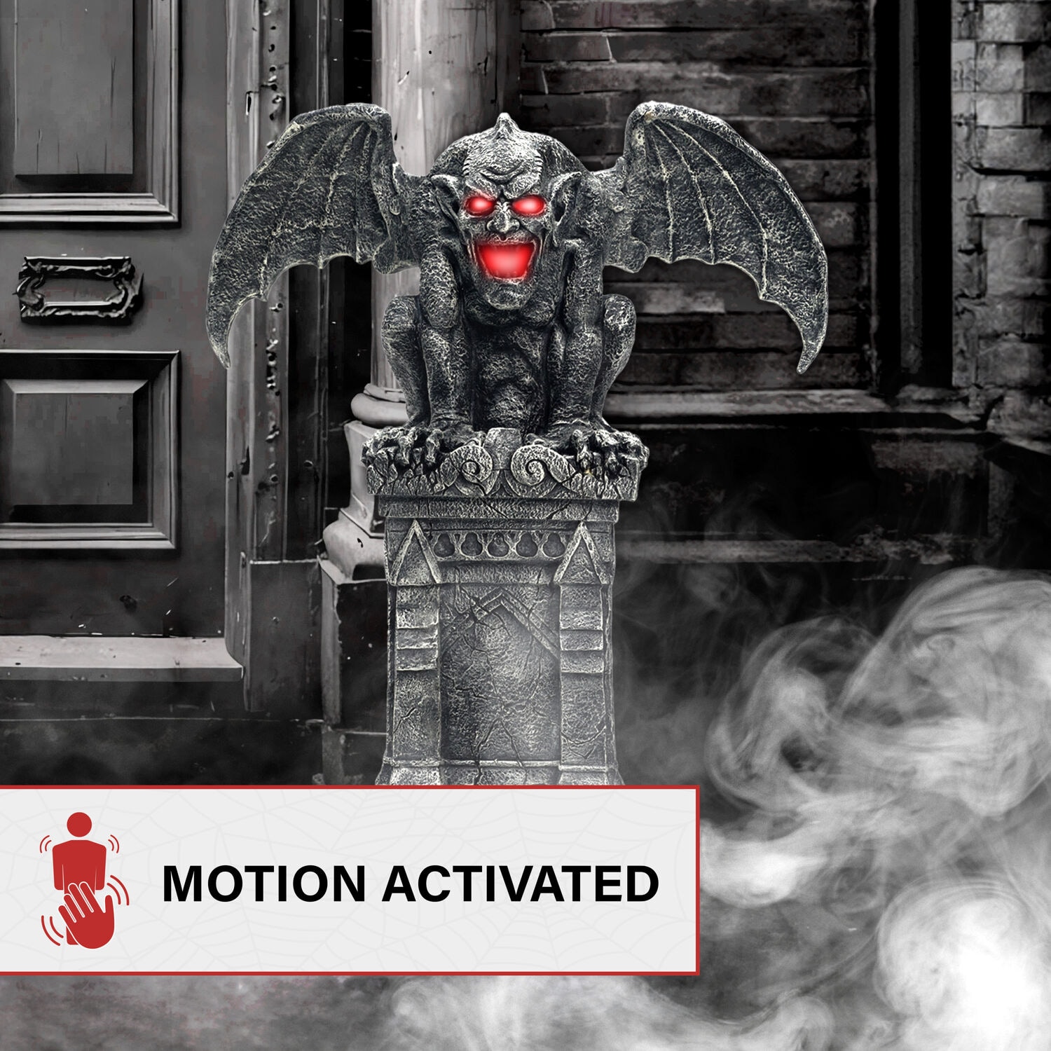 Haunted Hill Farm HHGARGSTAT-1FLS Halloween-Animatronics - View #4