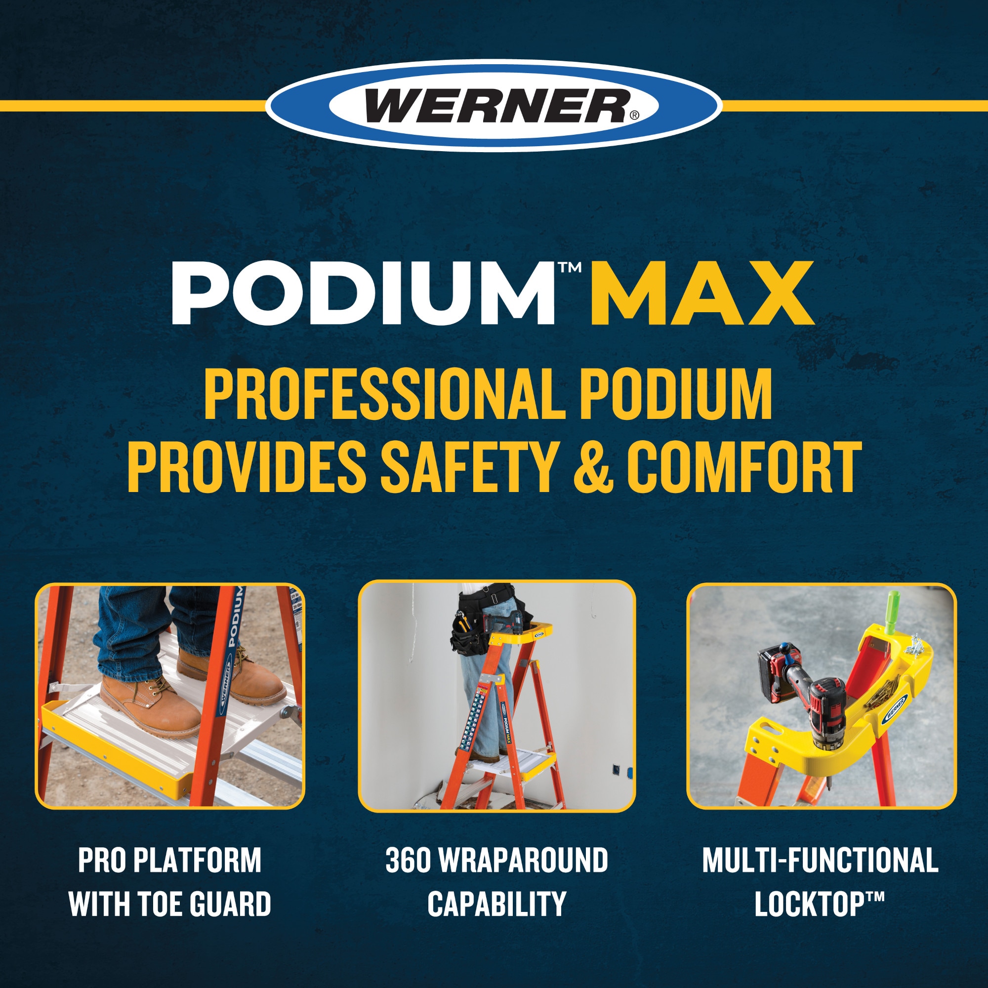 Werner PD6202 Step-Ladders - View #2