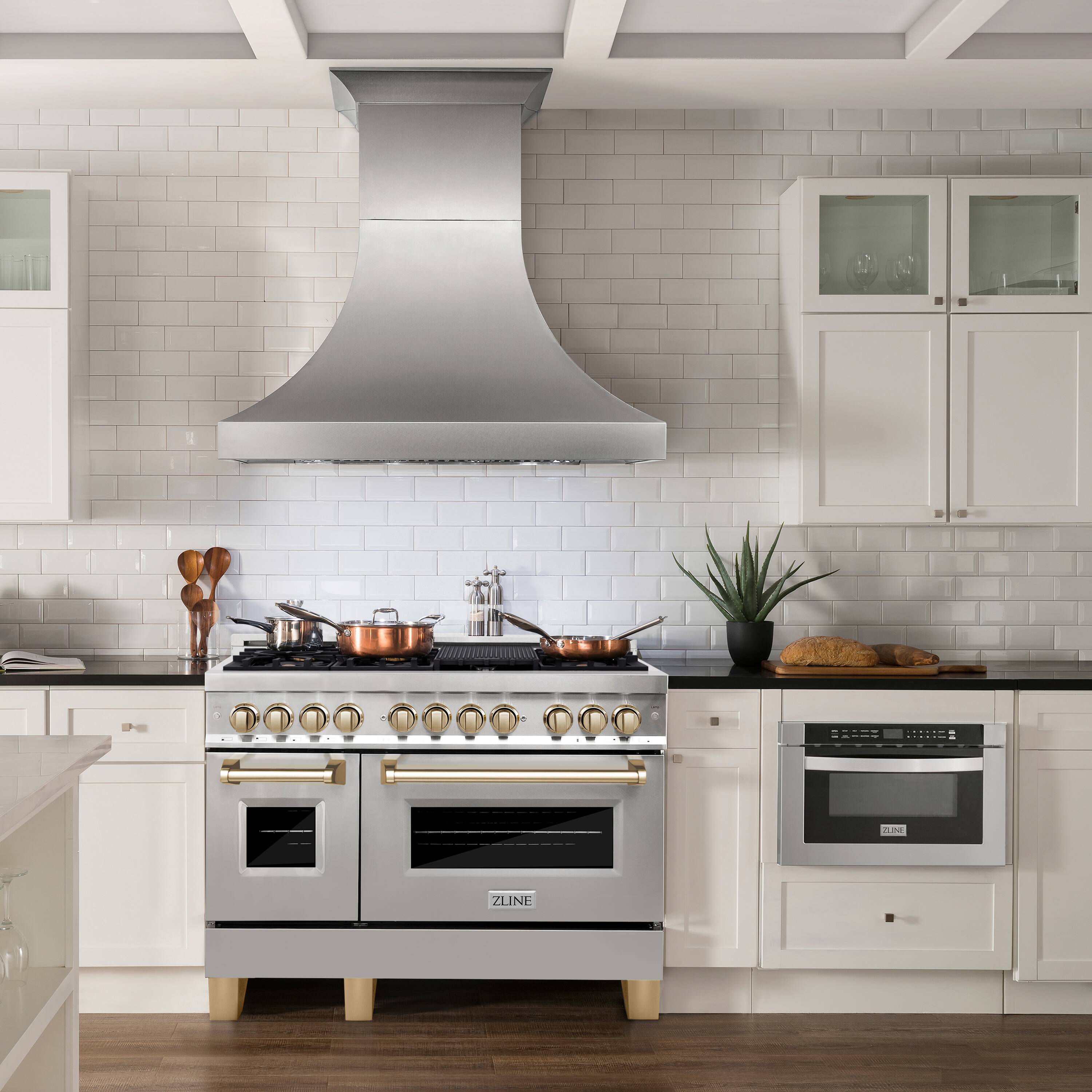 ZLINE KITCHEN & BATH RAZ-48-G Double-Dual-Fuel-Ranges - View #10