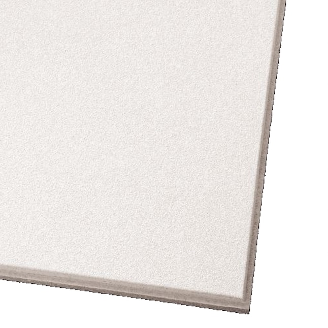 Armstrong Ceilings 24 In X Ultima 12 Pack White Smooth 9 16 Drop Acoustic Panel Ceiling Tiles At Lowes Com
