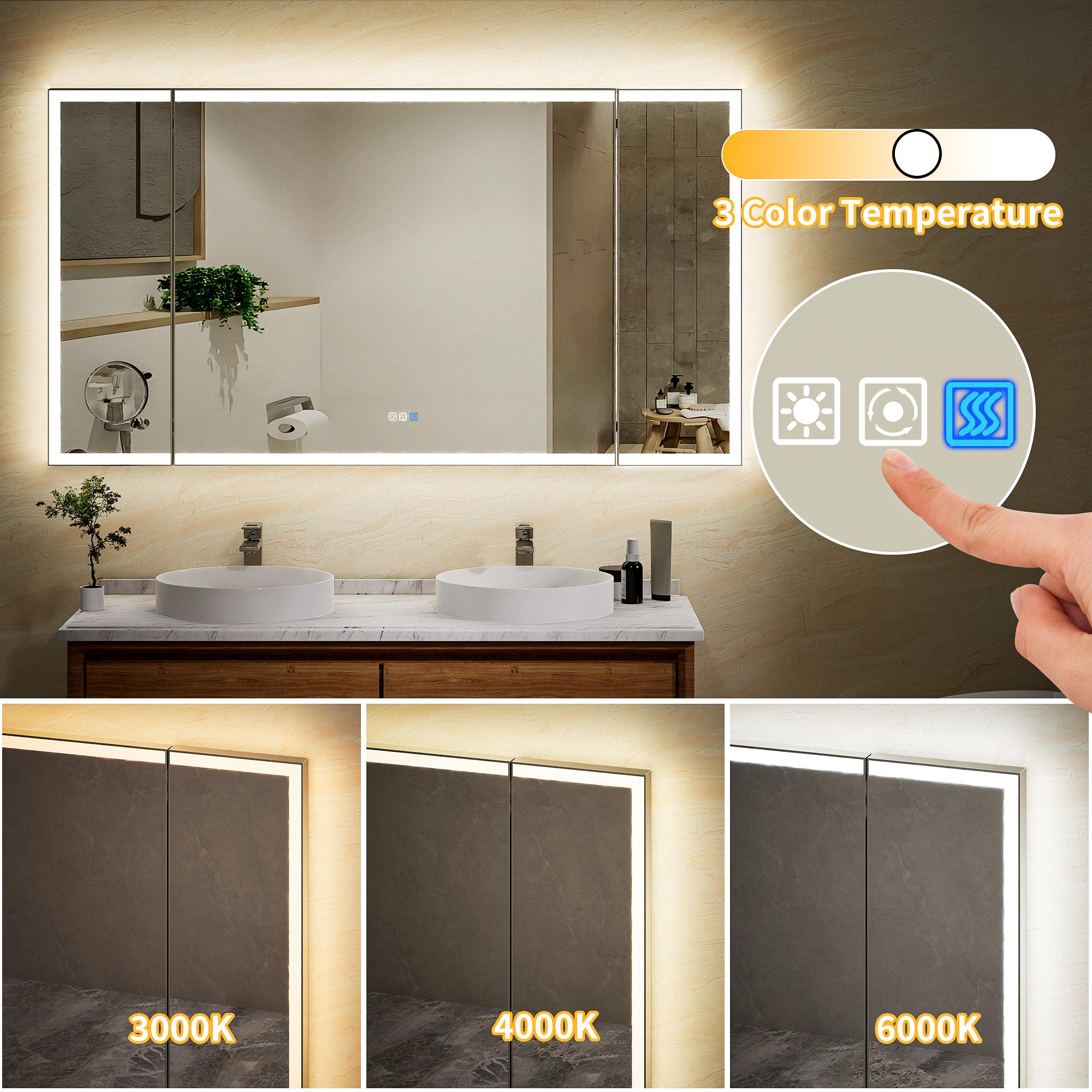 Bayfeve BFXB-9V6636-MIR Framed-Bath-Mirrors - View #9